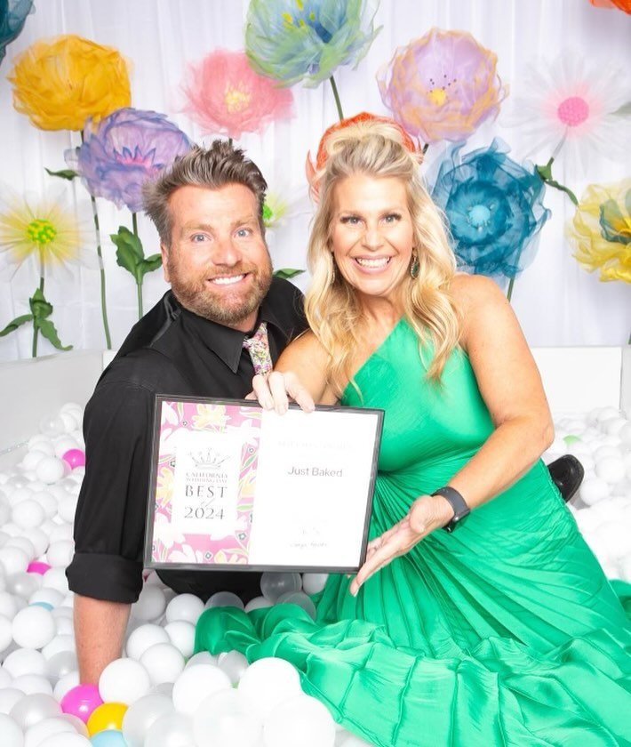 We are so excited to be coming home from LA as winners of California Wedding Day&rsquo;s Best Of 𝑾𝒆𝒅𝒅𝒊𝒏𝒈 𝑪𝒂𝒌𝒆𝒔 + 𝑫𝒆𝒔𝒔𝒆𝒓𝒕𝒔 I could not do this without the most incredible staff in SLO county behind me. My amazing Pastry Chef, @past