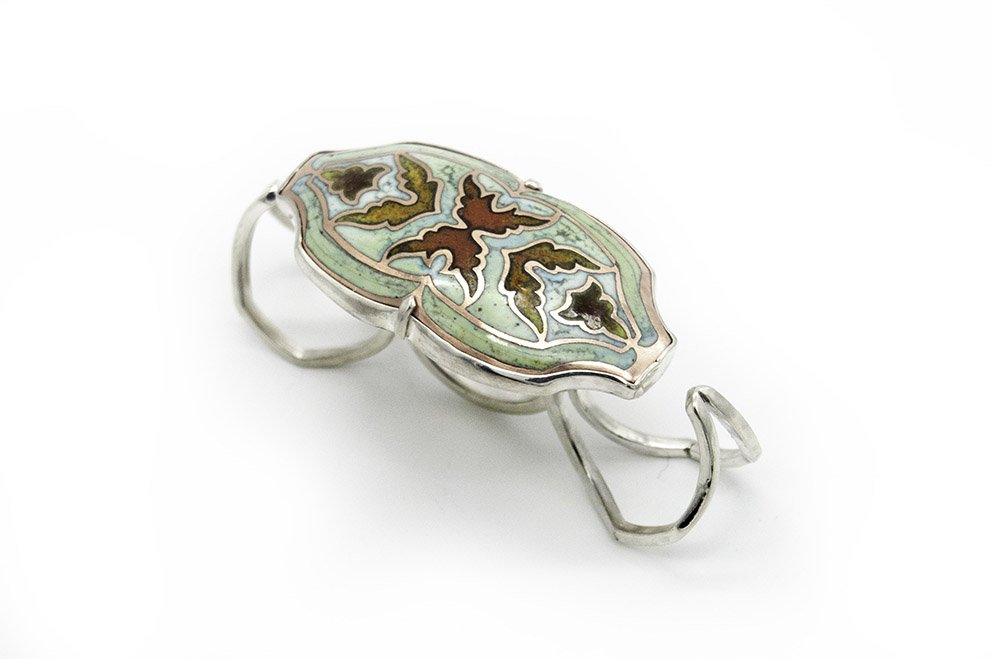 "Three Flames Cocktail Ring"