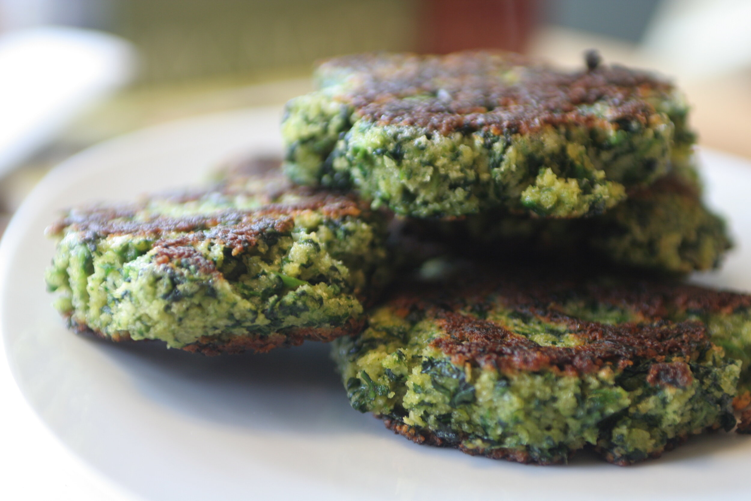 Kale Fritters