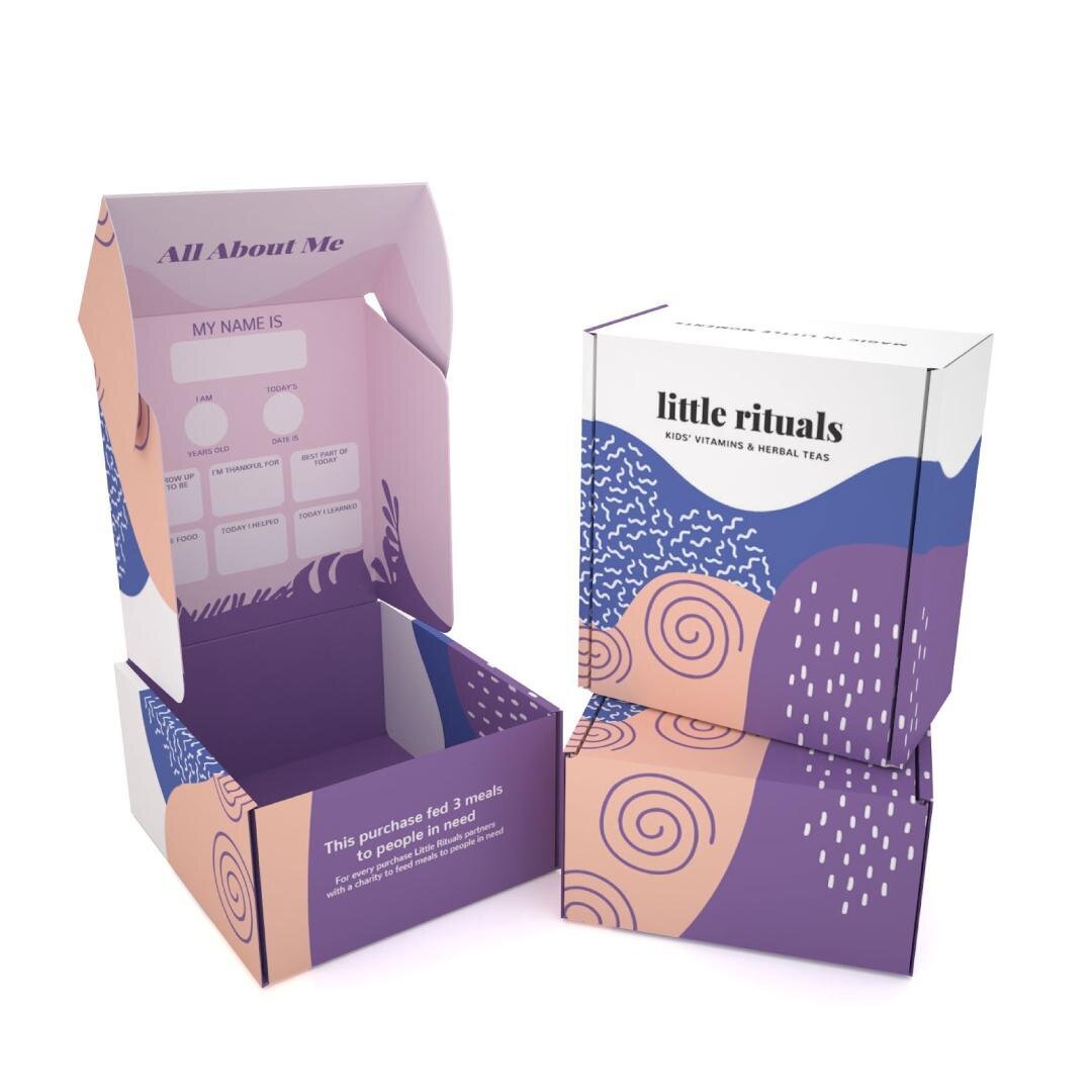 When done right, packaging can be so much more than a functional way to keep your product safe. It can be an opportunity to entertain and educate, as  @littleritualskids does here. Friendly, informal, and best of all, encourages interaction upon open