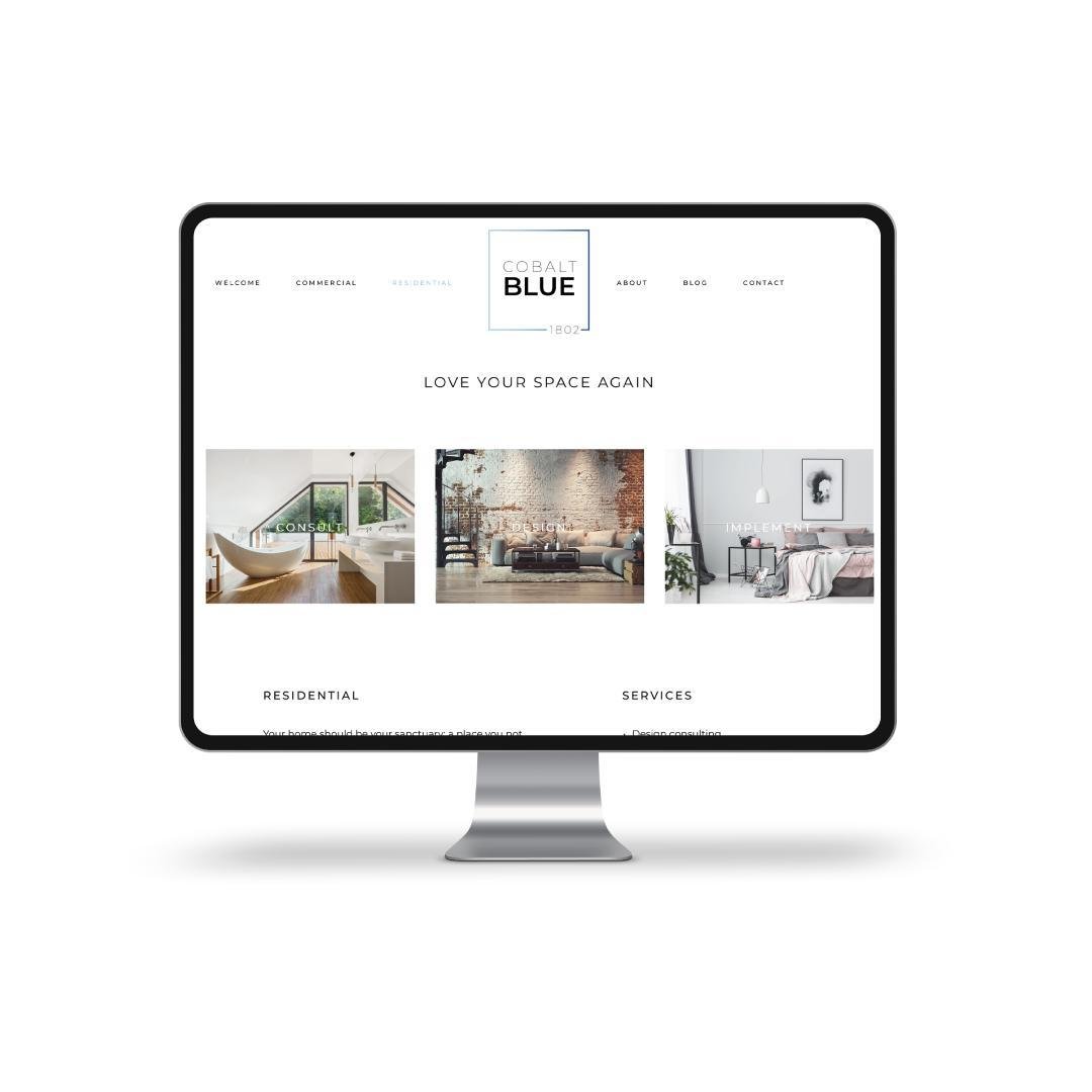More from our recent project, the brand refresh for @cobaltblue1802 . ⁠
They already had their website looking pretty good. But there were a few places that needed some improvement. So we went in with some custom code, some new brand colours and our 
