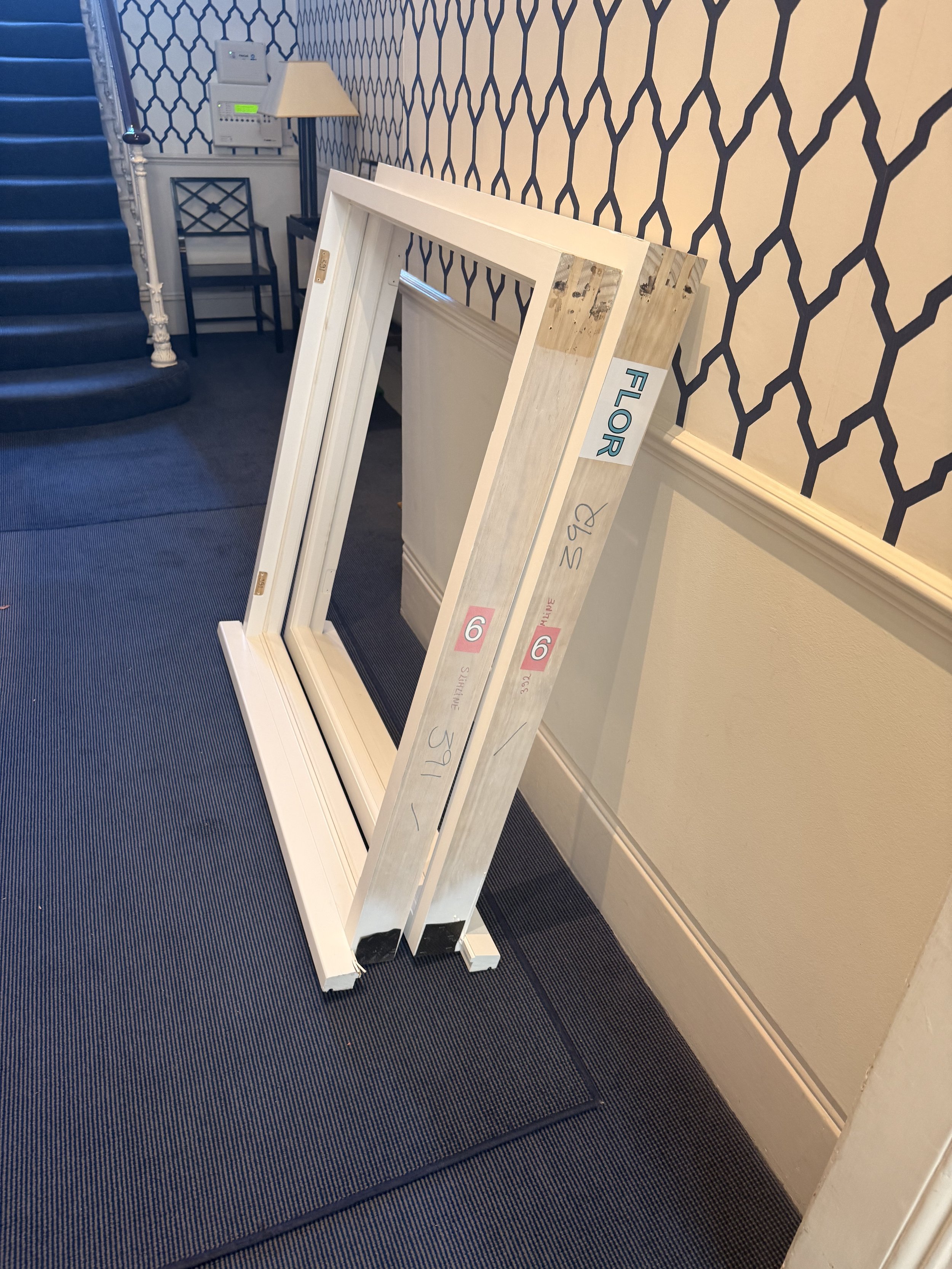 Taking delivery of the new windows.jpeg