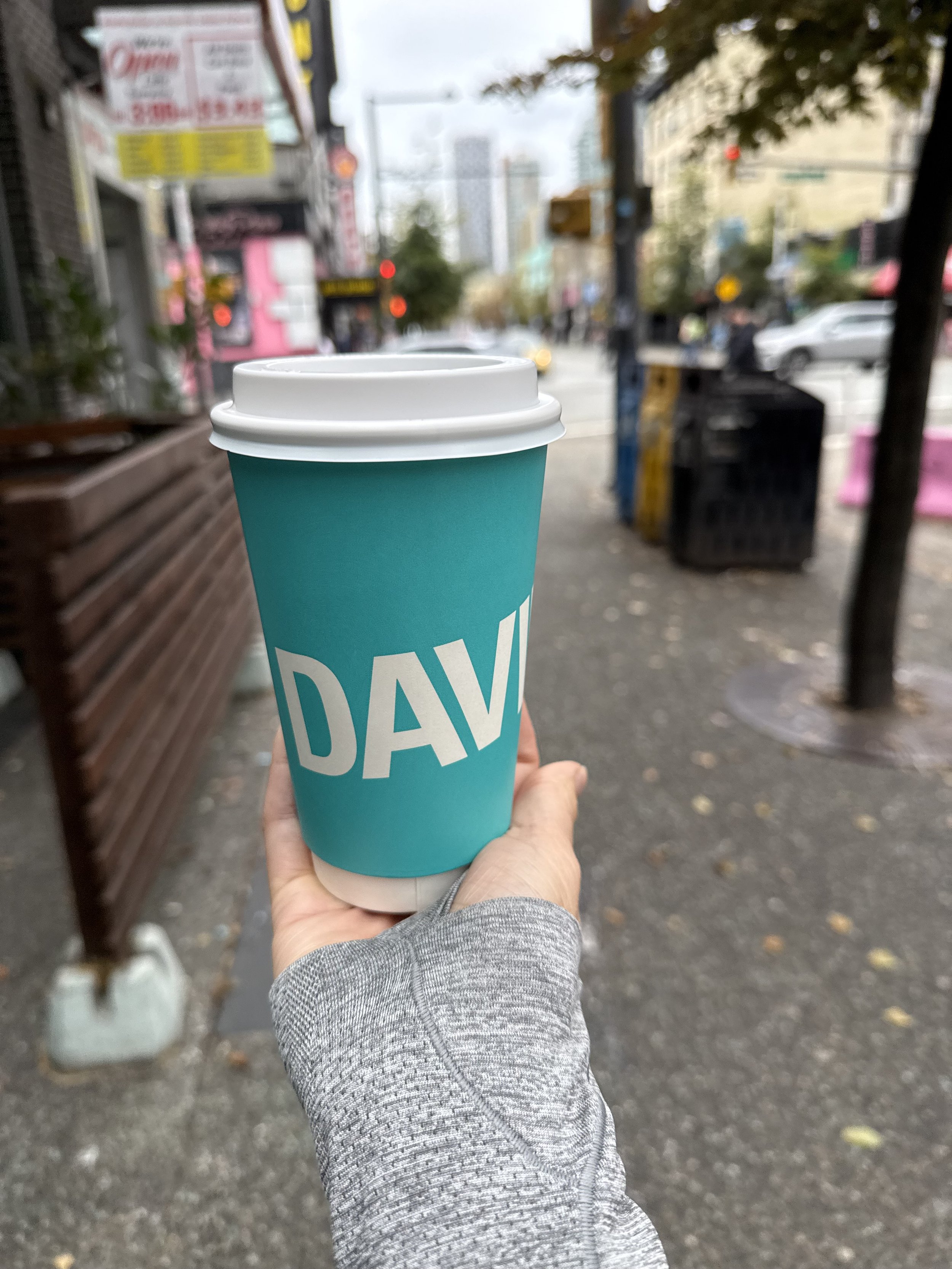 Picking up some tea supplies from David'd tea.jpeg