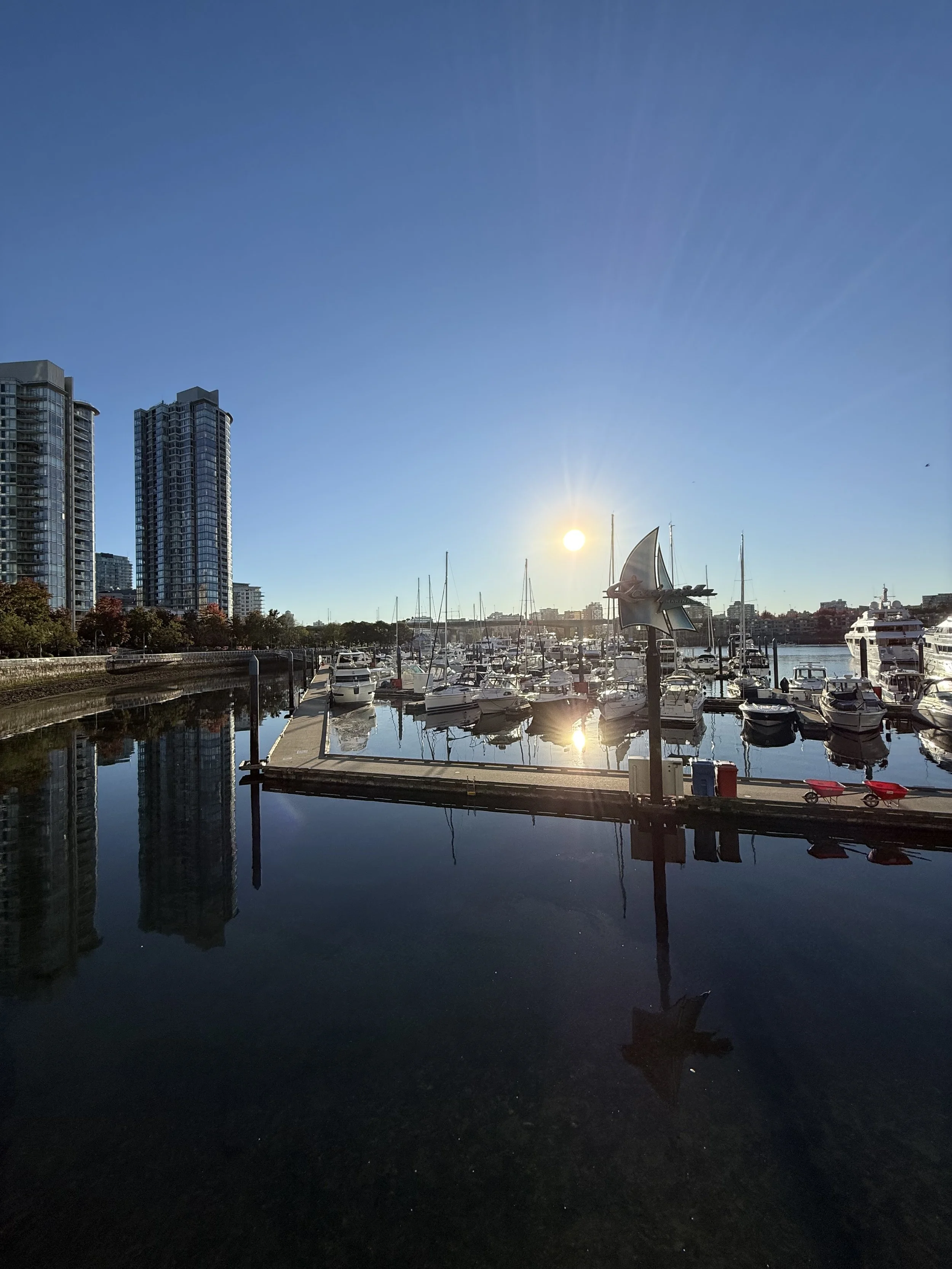 The view over the marina in Yaletown Vancouver .jpeg