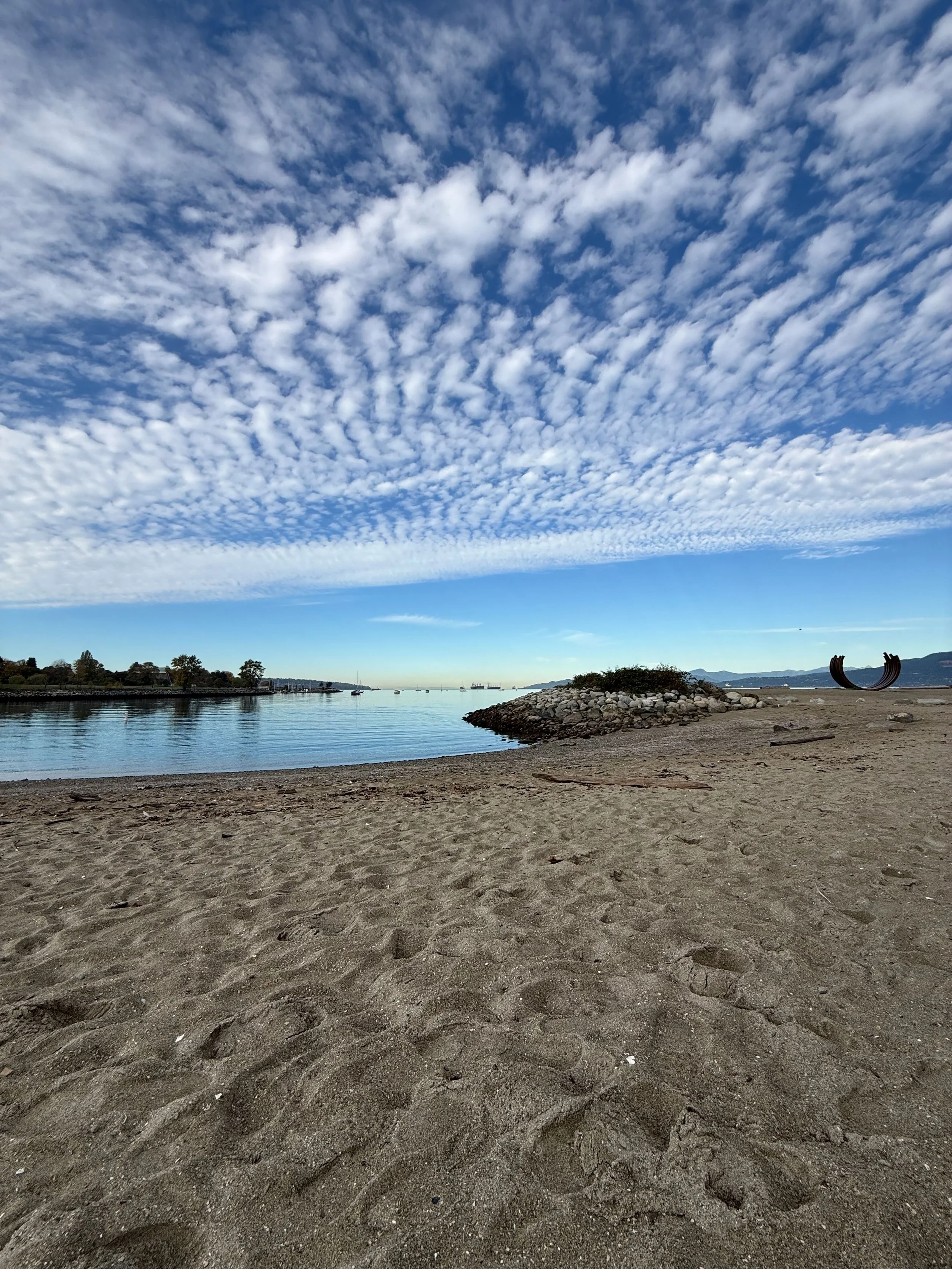 Sky Patterns — The Calm of Vancouver’s Shore