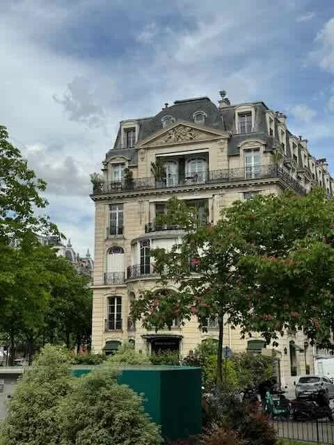 Haussmann Architecture in Early Autumn