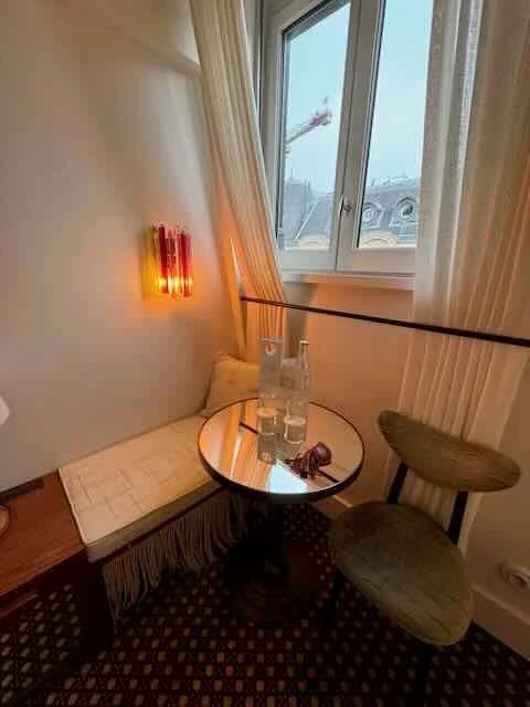 Corner Table and Window Light — Evening Glow