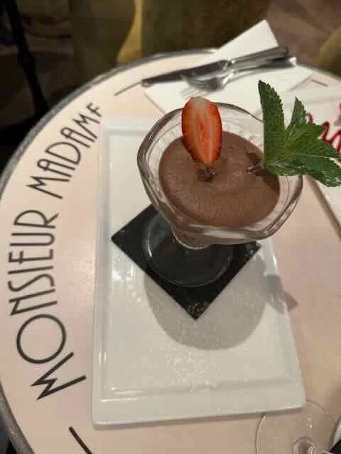 Chocolate Mousse at Monsieur Madame — Afternoon Pause