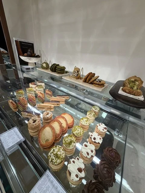 Copain pastry display case in London