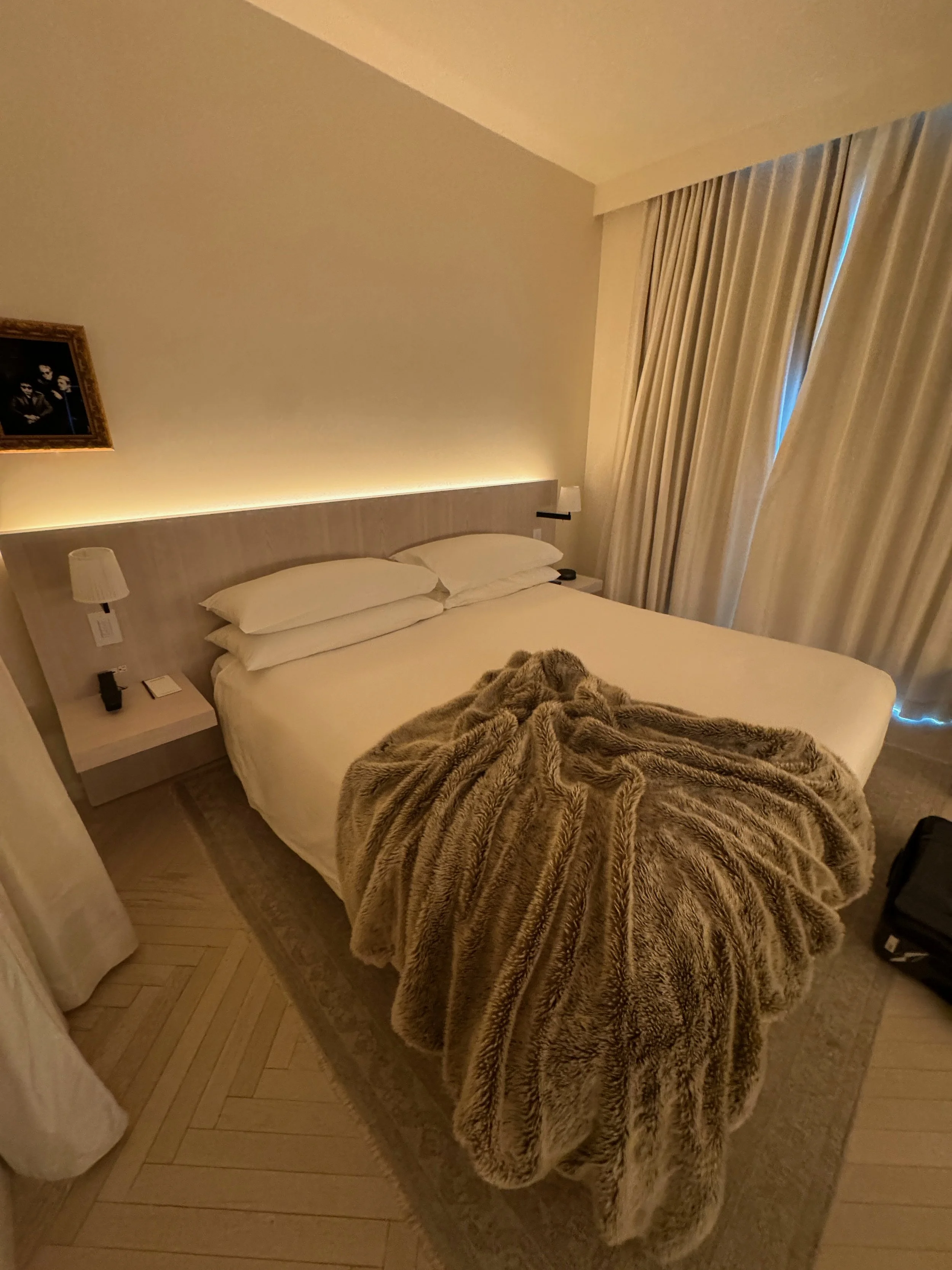 Winter Bedroom at The New York EDITION