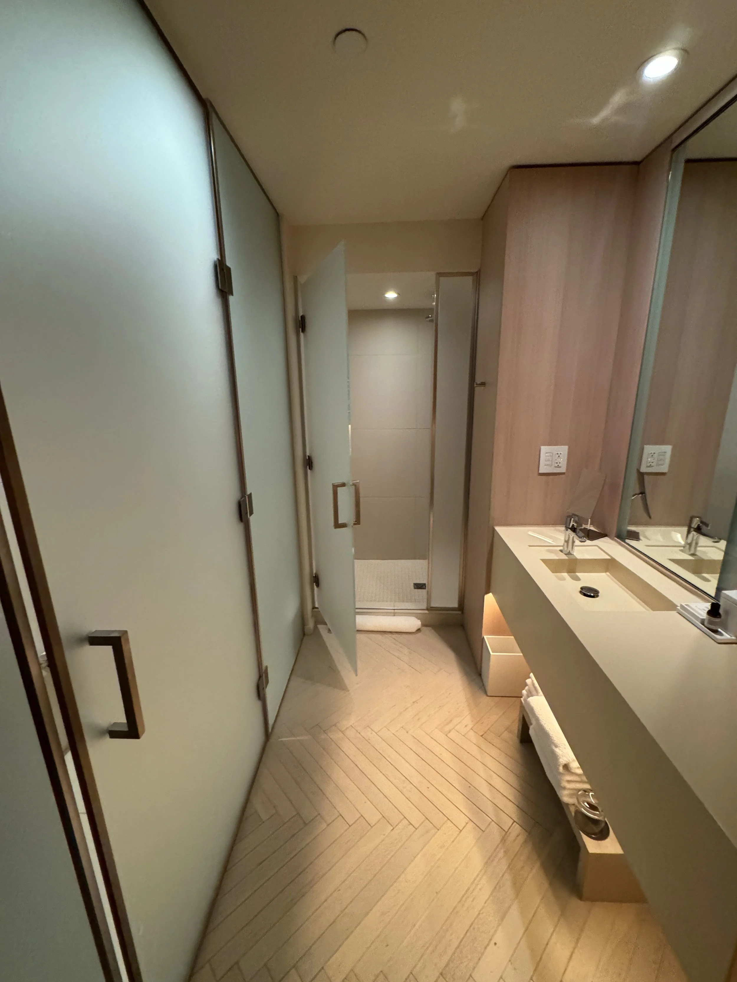 Minimalist Bathroom at The New York EDITION