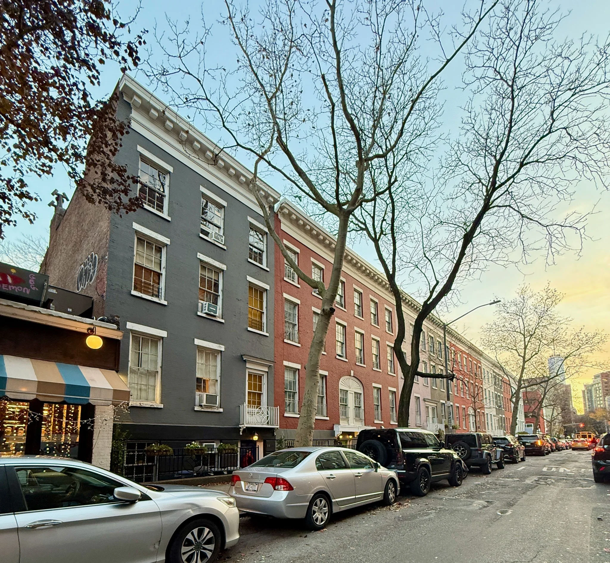 Residential Street in New York