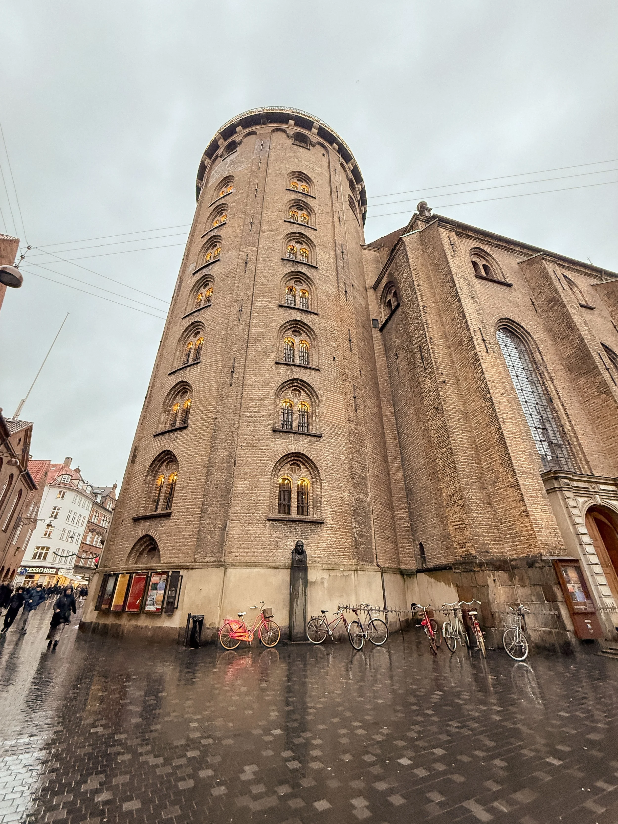 Round Tower and Historic Architecture in Copenhagen