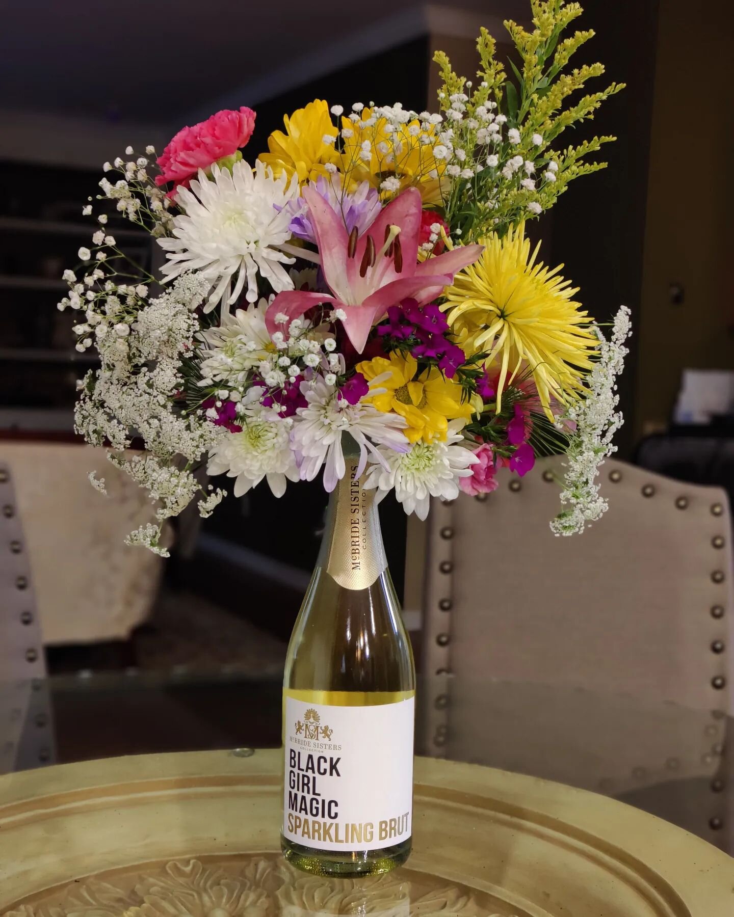 Happy Mothers Day!
From, The Nixologist 
.
Ask us about our Champagne flower bouquet!