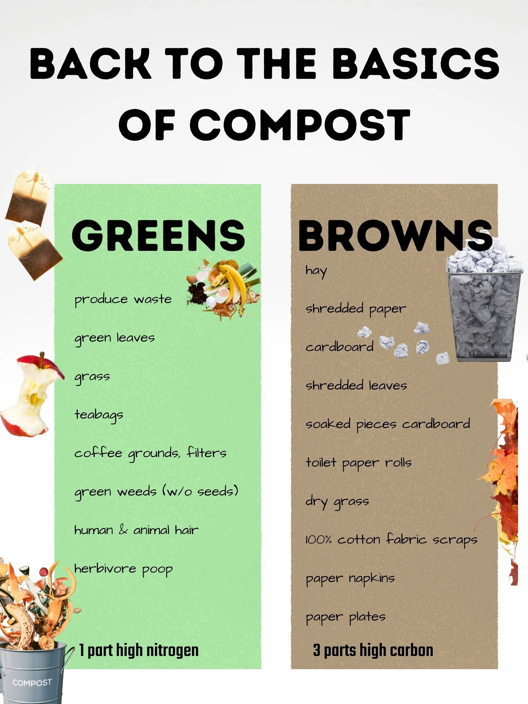 Composting Basics New Year, New Compost: Compost 101 Workshop (SOLD