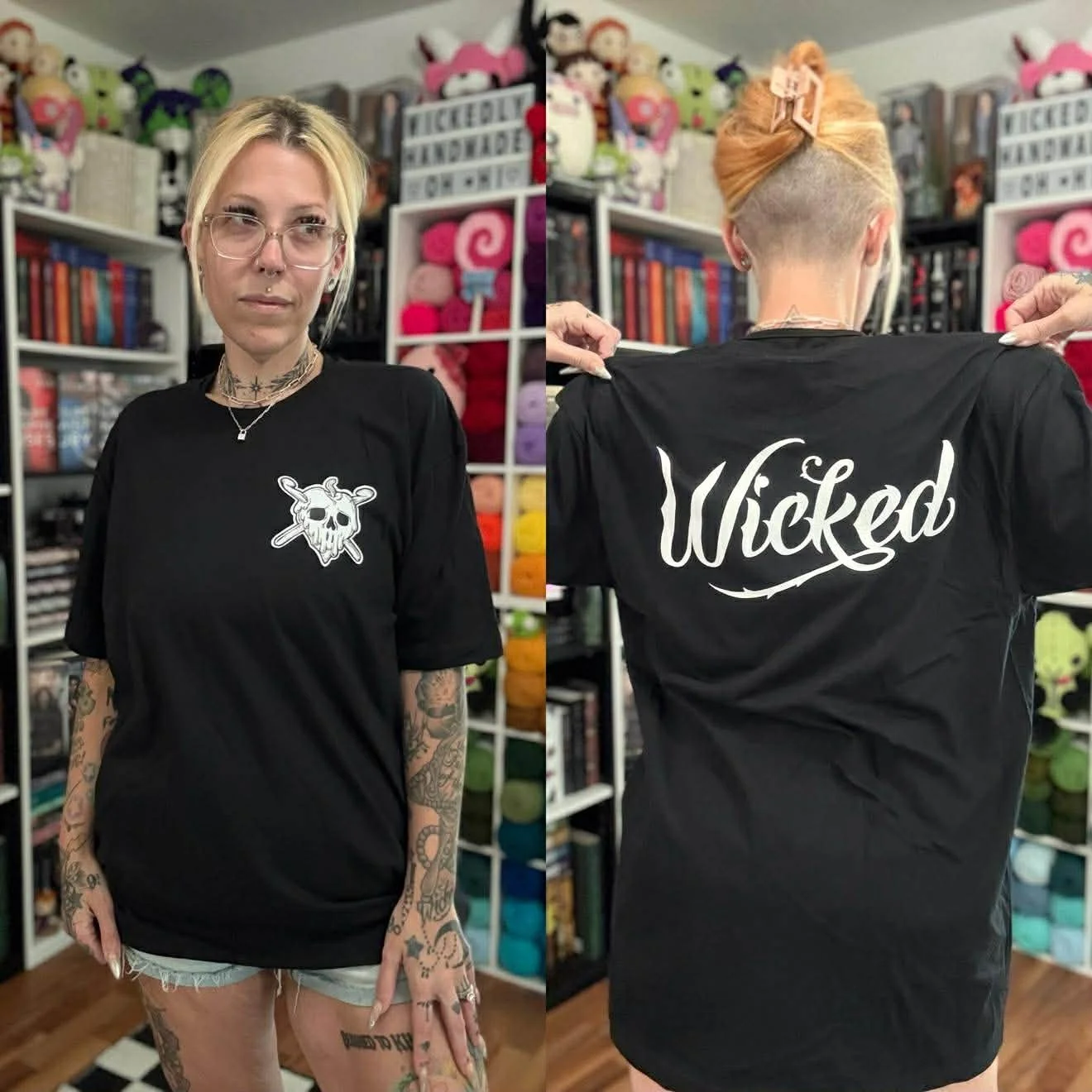 Wicked Logo Tee – Softstyle Cotton (large Wicked on the Back)