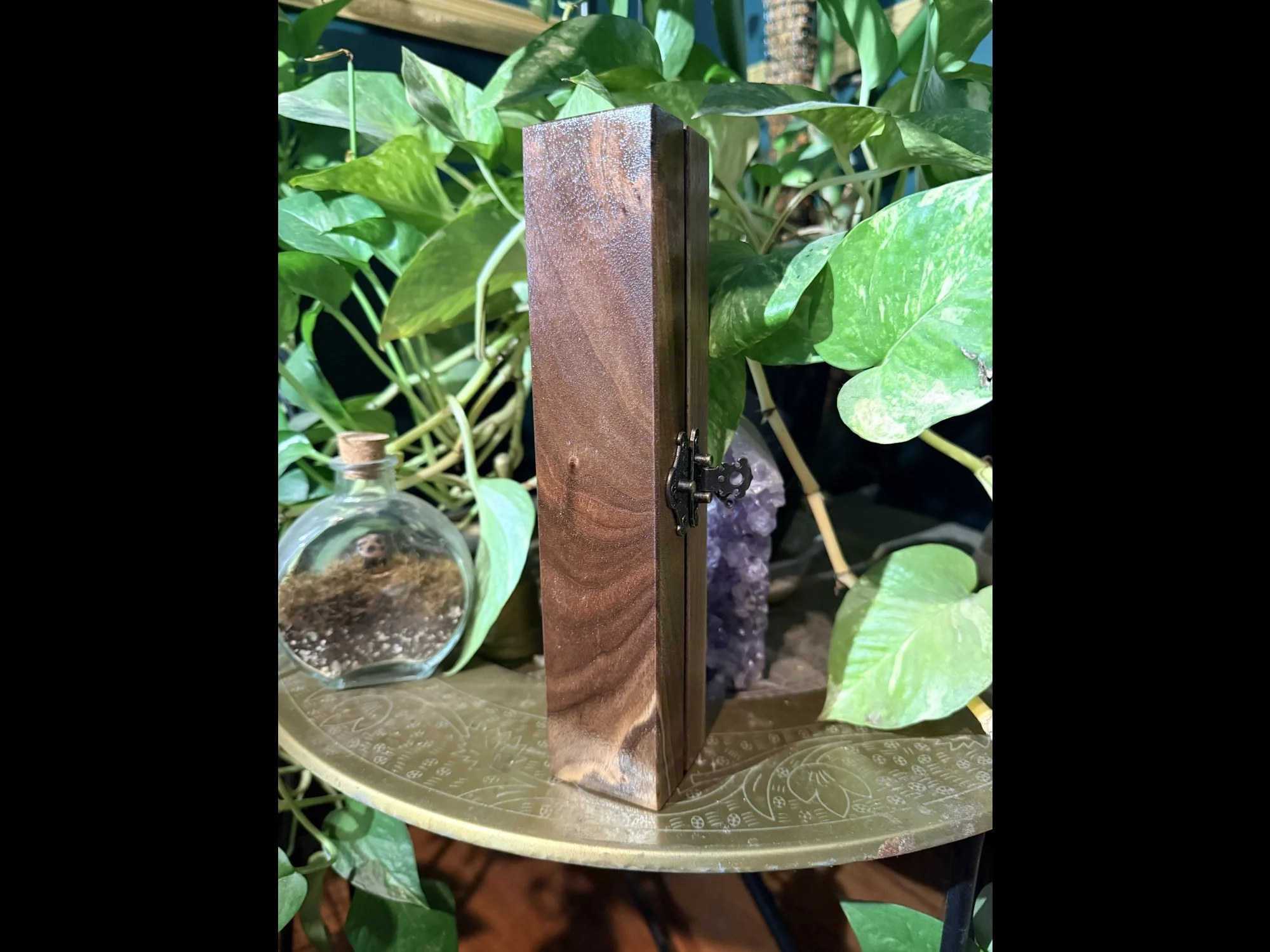 Wooden Crochet Hook Travel Storage Case c2