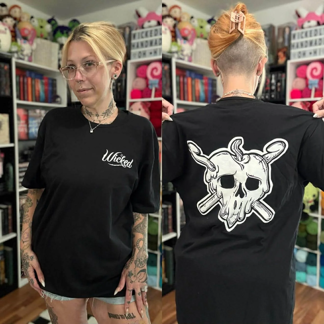 Wicked Logo Tee – Softstyle Cotton (large LOGO on the Back)