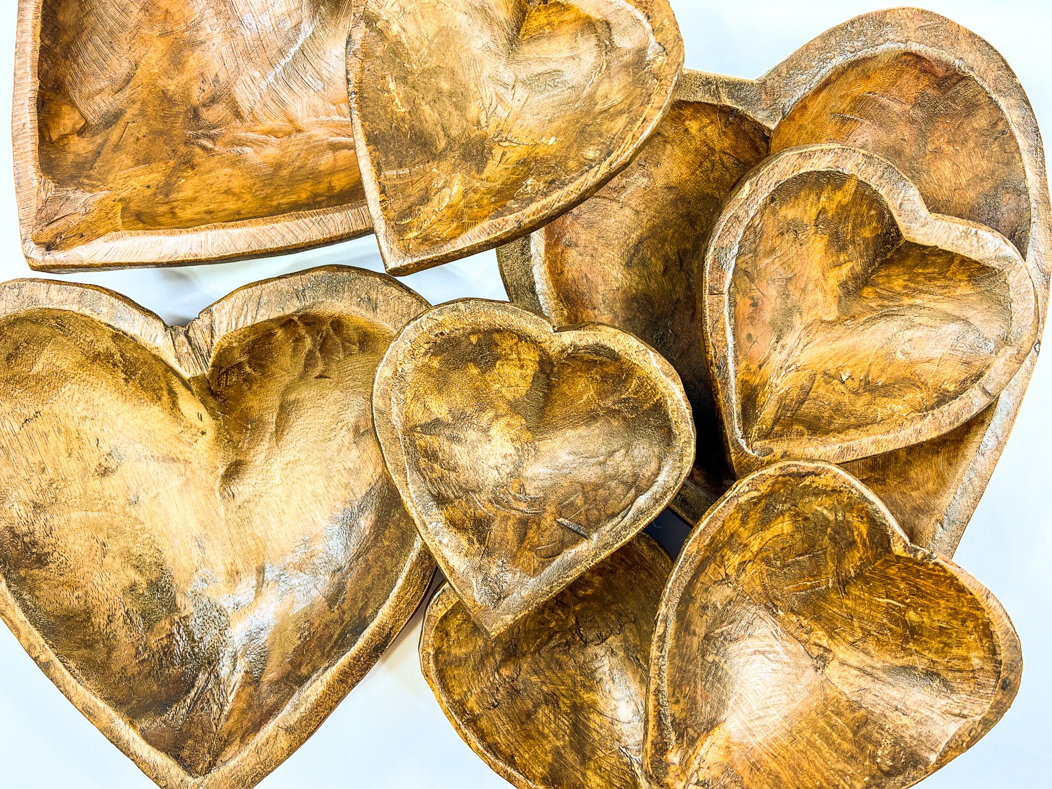 Wooden Heart Bowl