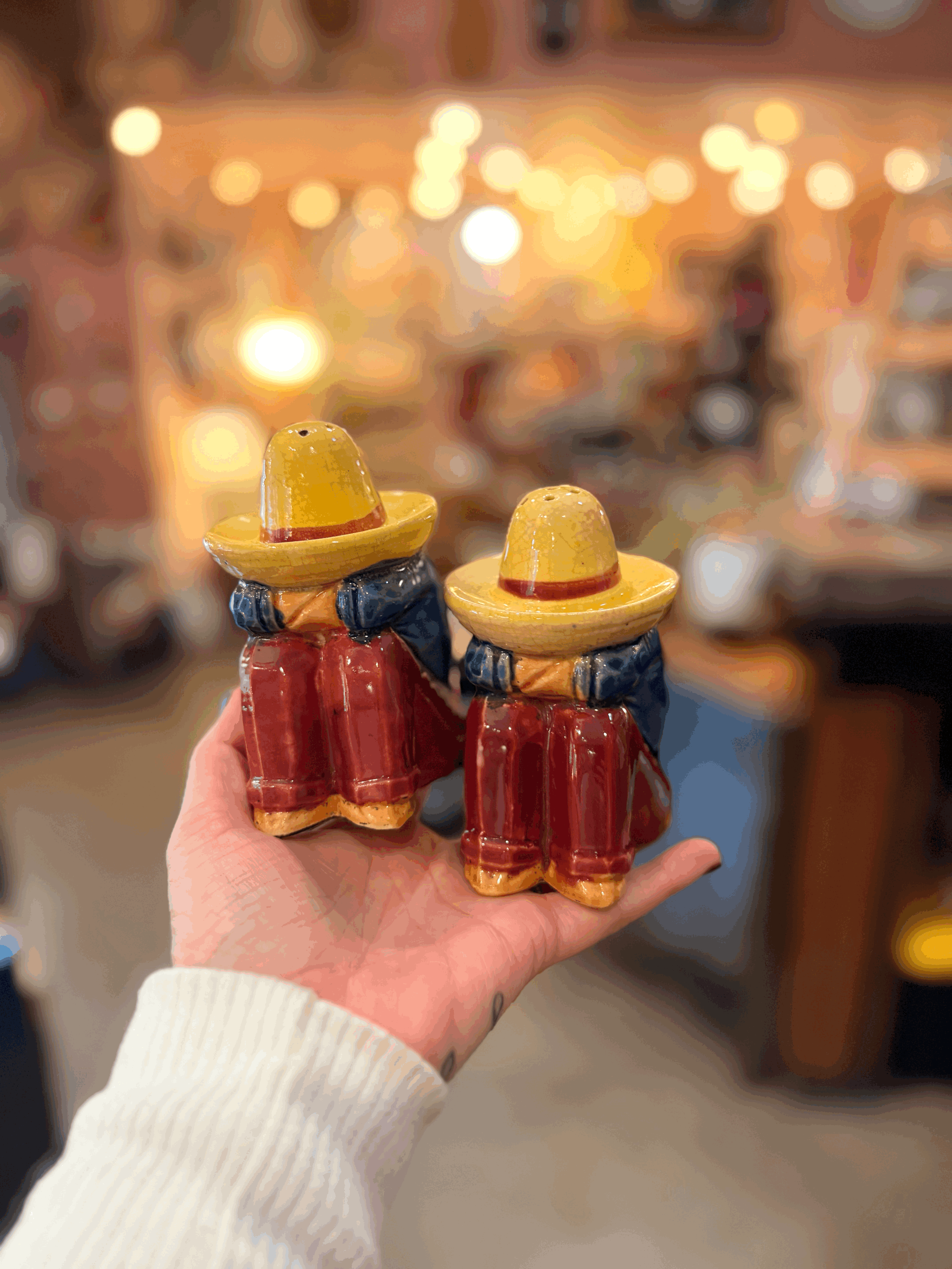 Vintage Siesta Salt & Pepper Shakers