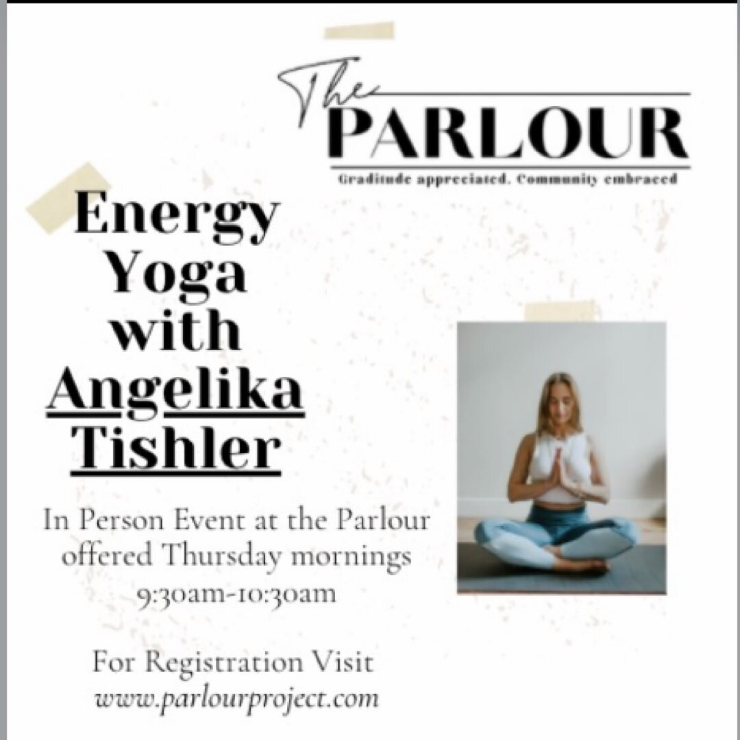 I will be leading in person relaxing energy yoga classes at the Parlour Project every Thursday.
#yoga #energy #bolton #relaxing #meditationpractice #meditation
