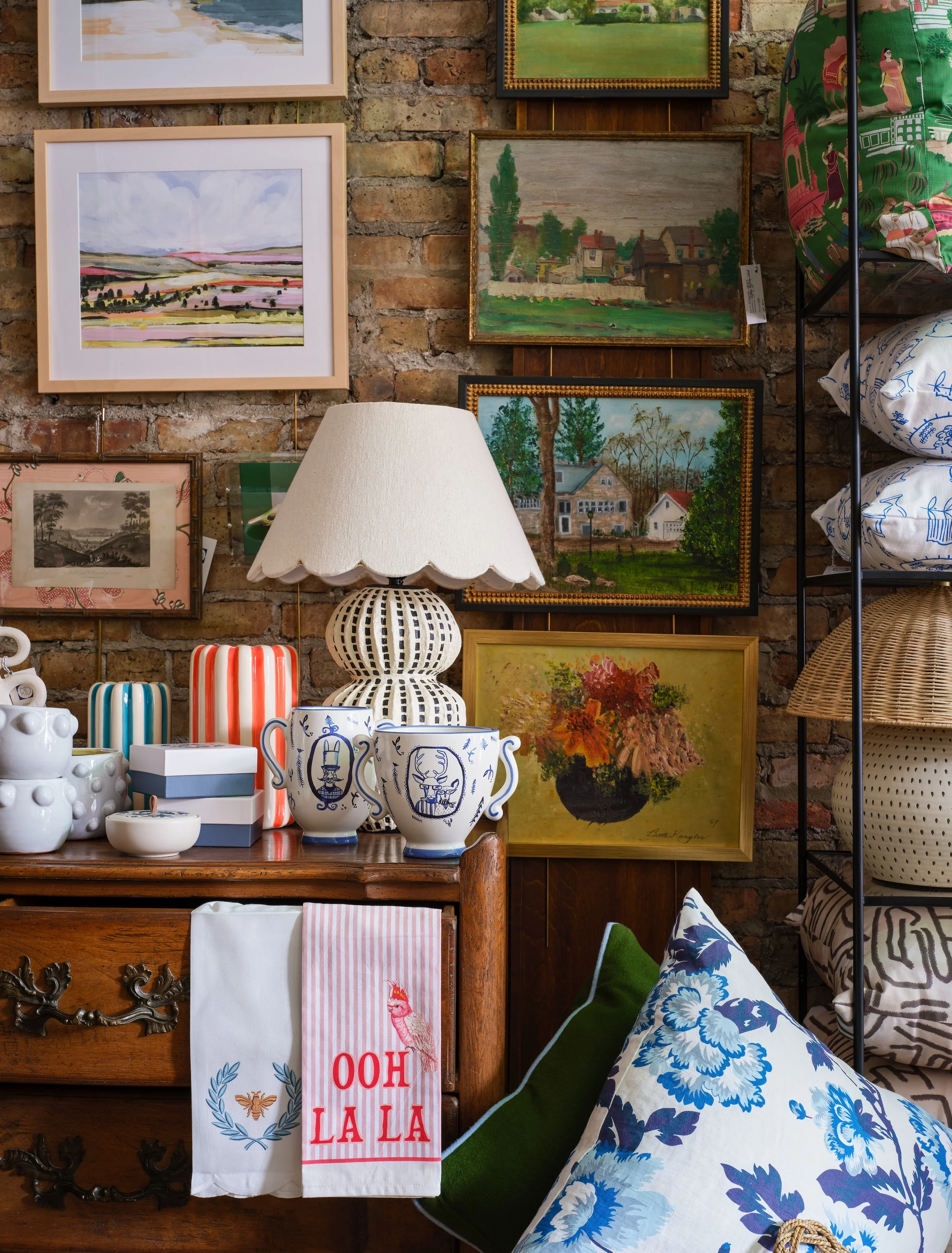 Luxury interior designer website and branding for R Titus Studio and Home Decor shop by Kelston