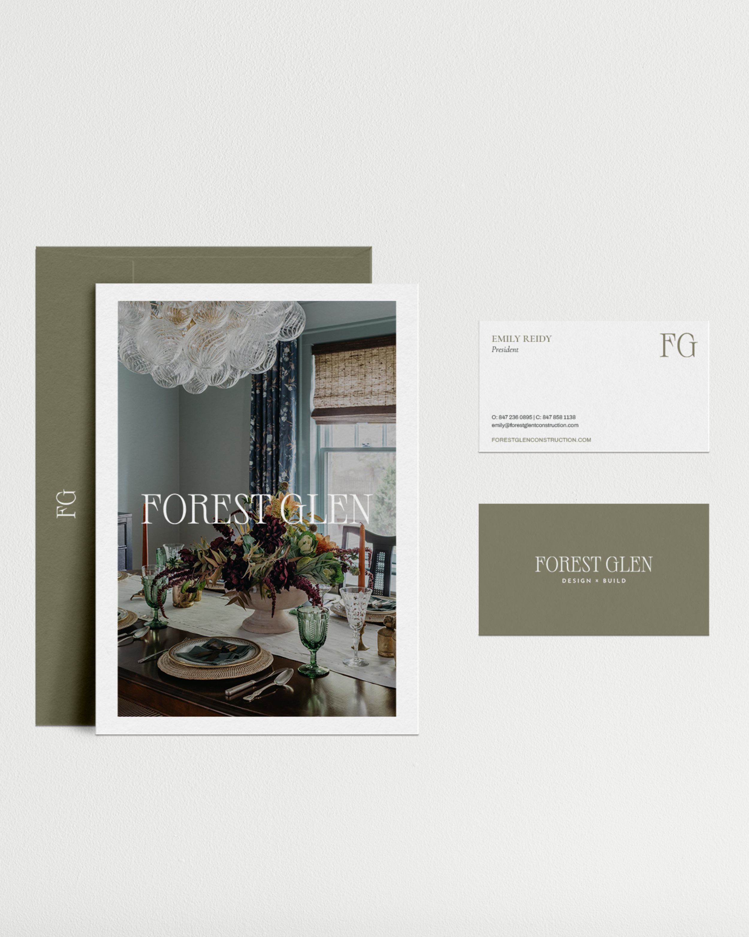 Forest Glen Design and Build Branding by Kelston