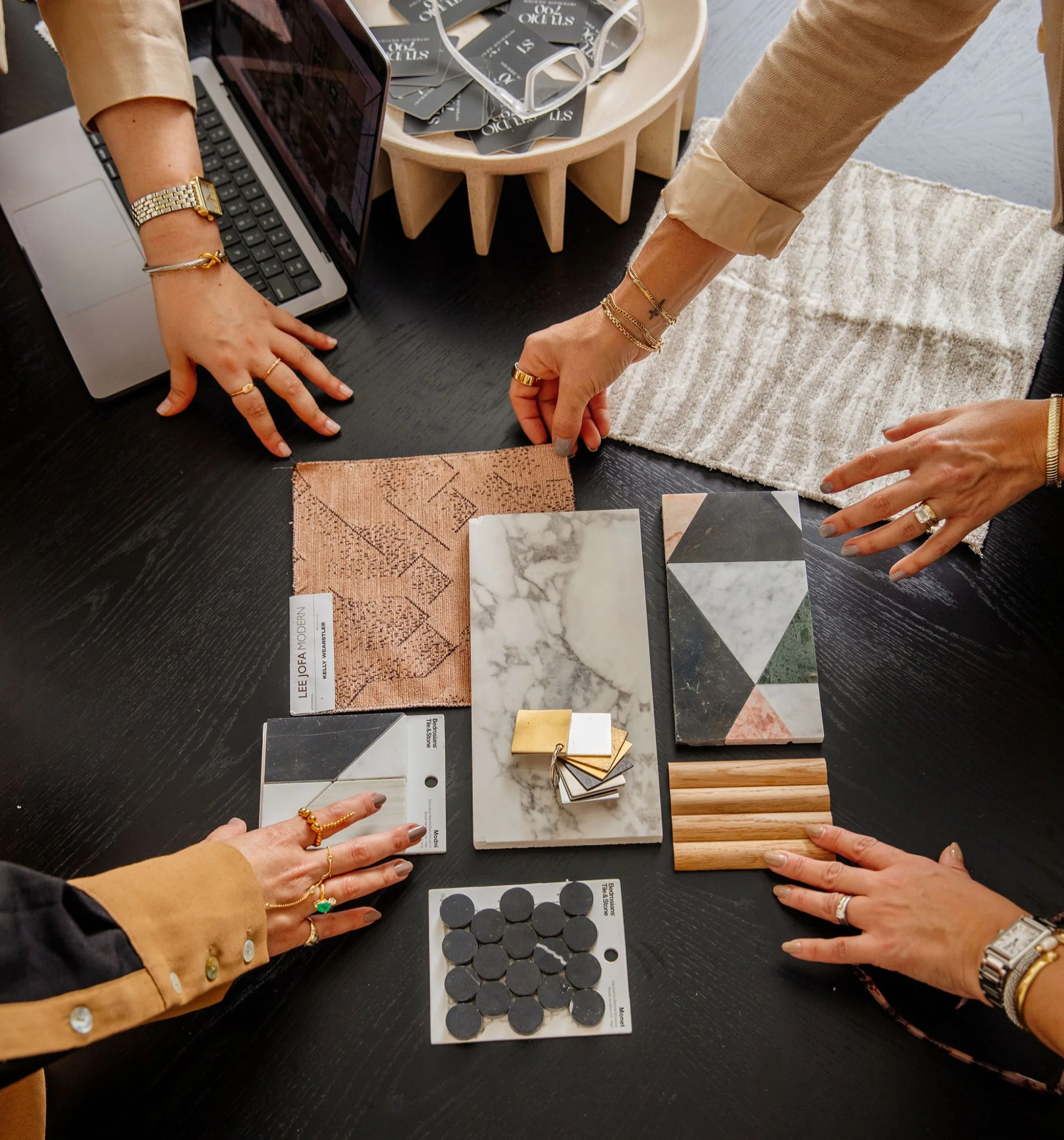 Studio 790 Interior Design brand identity and website design by Kelston