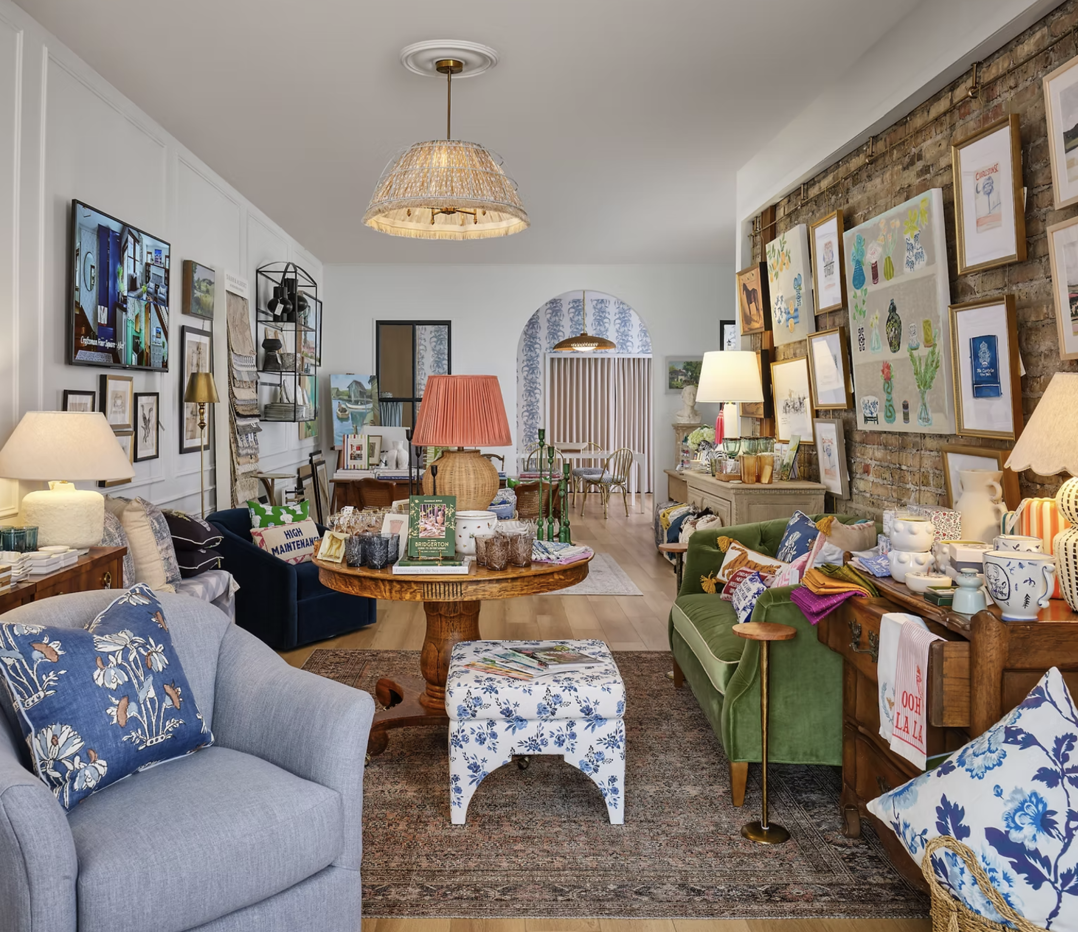 Luxury interior designer website and branding for R Titus Studio and Home Decor shop by Kelston