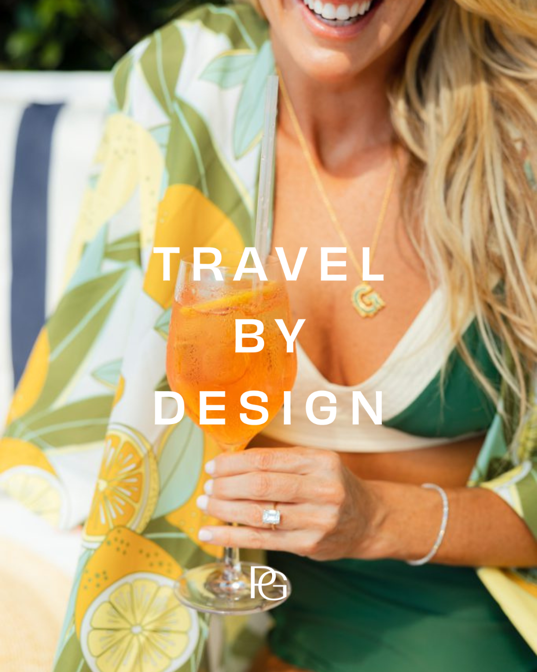 Pollock & Green Travel Advisors logo and brand identity by Kelston