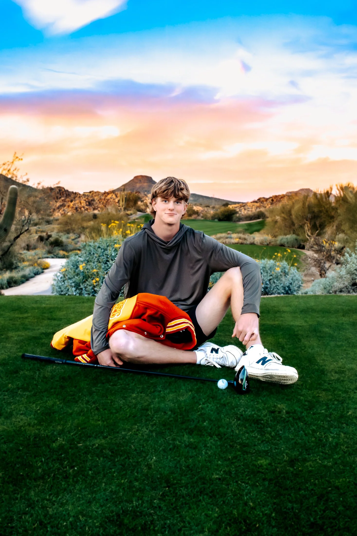 Tempe, AZ Senior Photographer: A Senior Session at Troon North Golf Club