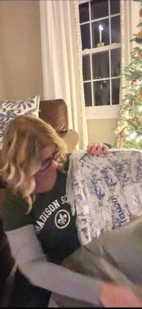 Feeling a little skeptical that they sent me the right bed! 😂