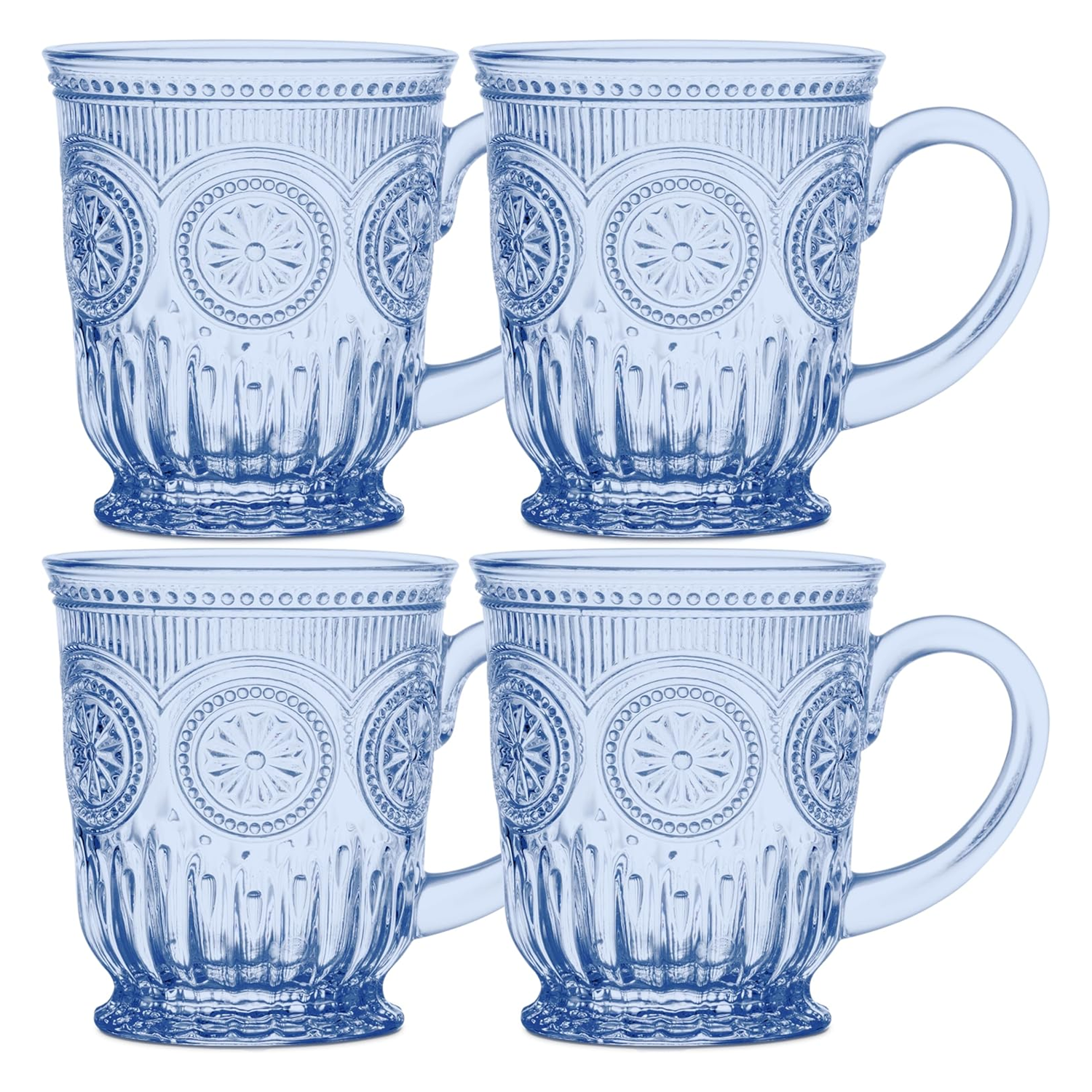 Set of 4 10oz Coffee Cups