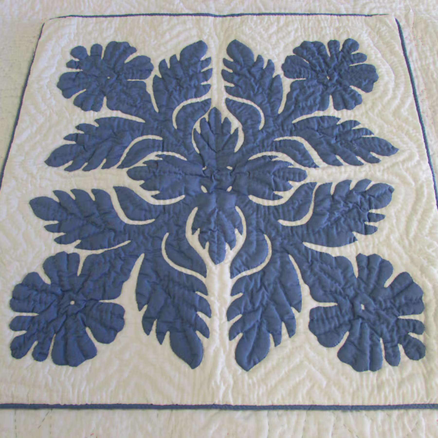 Hawaiian Quilt Throw Pillow Cushion Cover