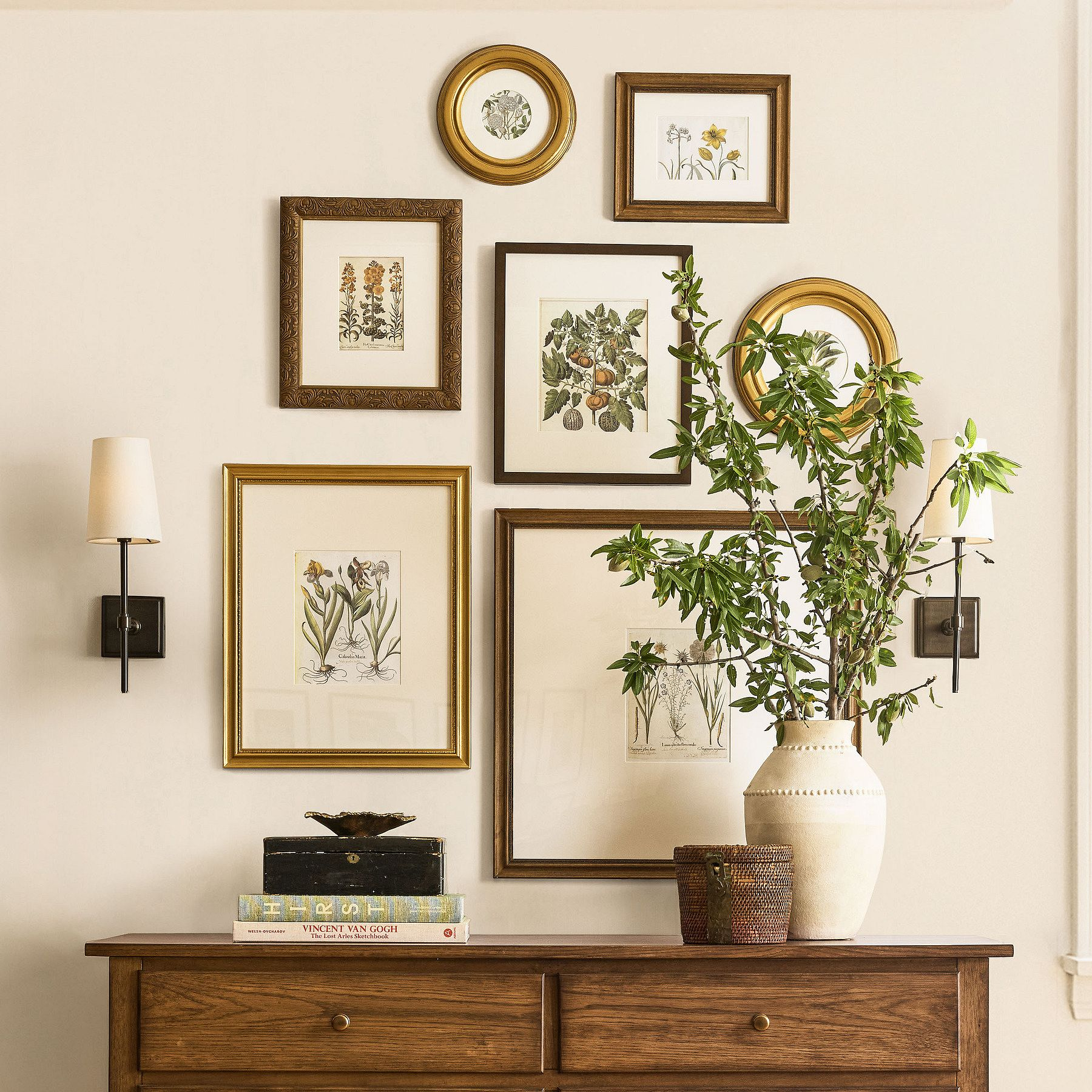 Gold Gallery Frames