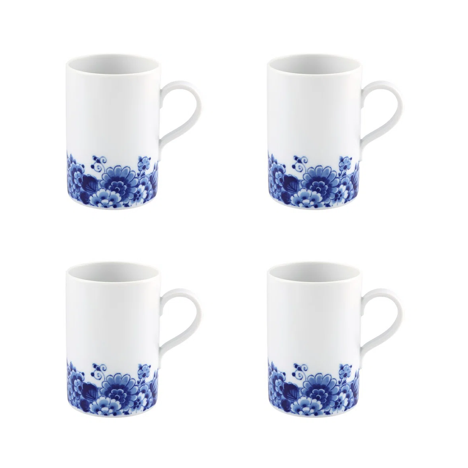 Vista Alegre Porcelain Coffee Mug (Set of 4)