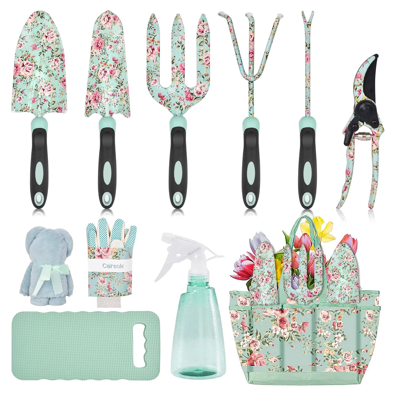 11 Pcs Heavy Duty Floral Gardening Tools Kit