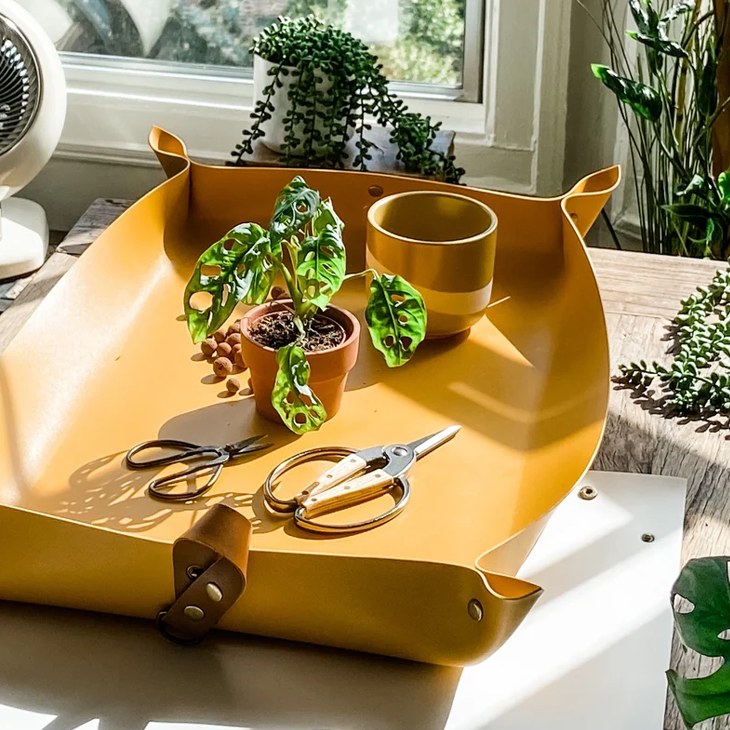 Chic Indoor Gardening Mat