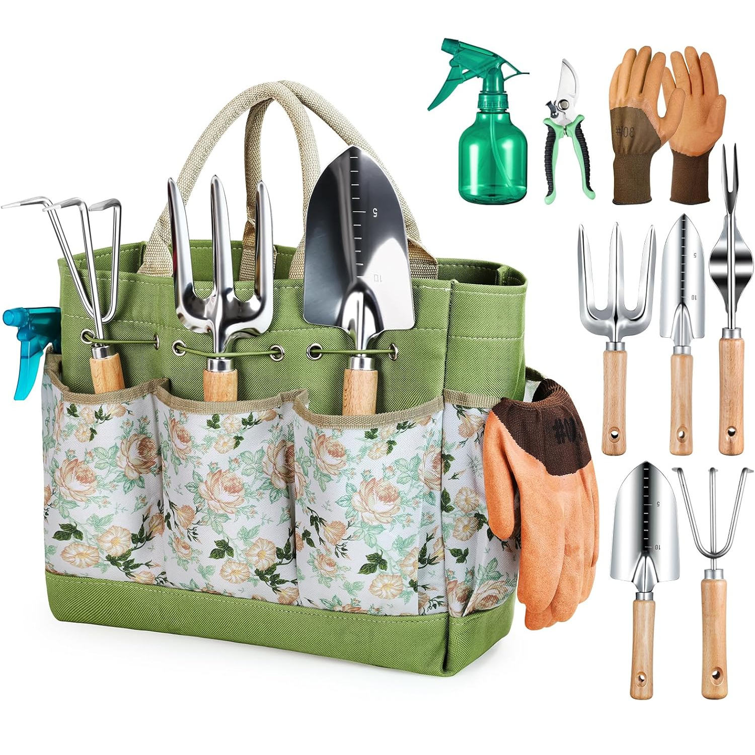 9-Piece Gardening Set and Tote