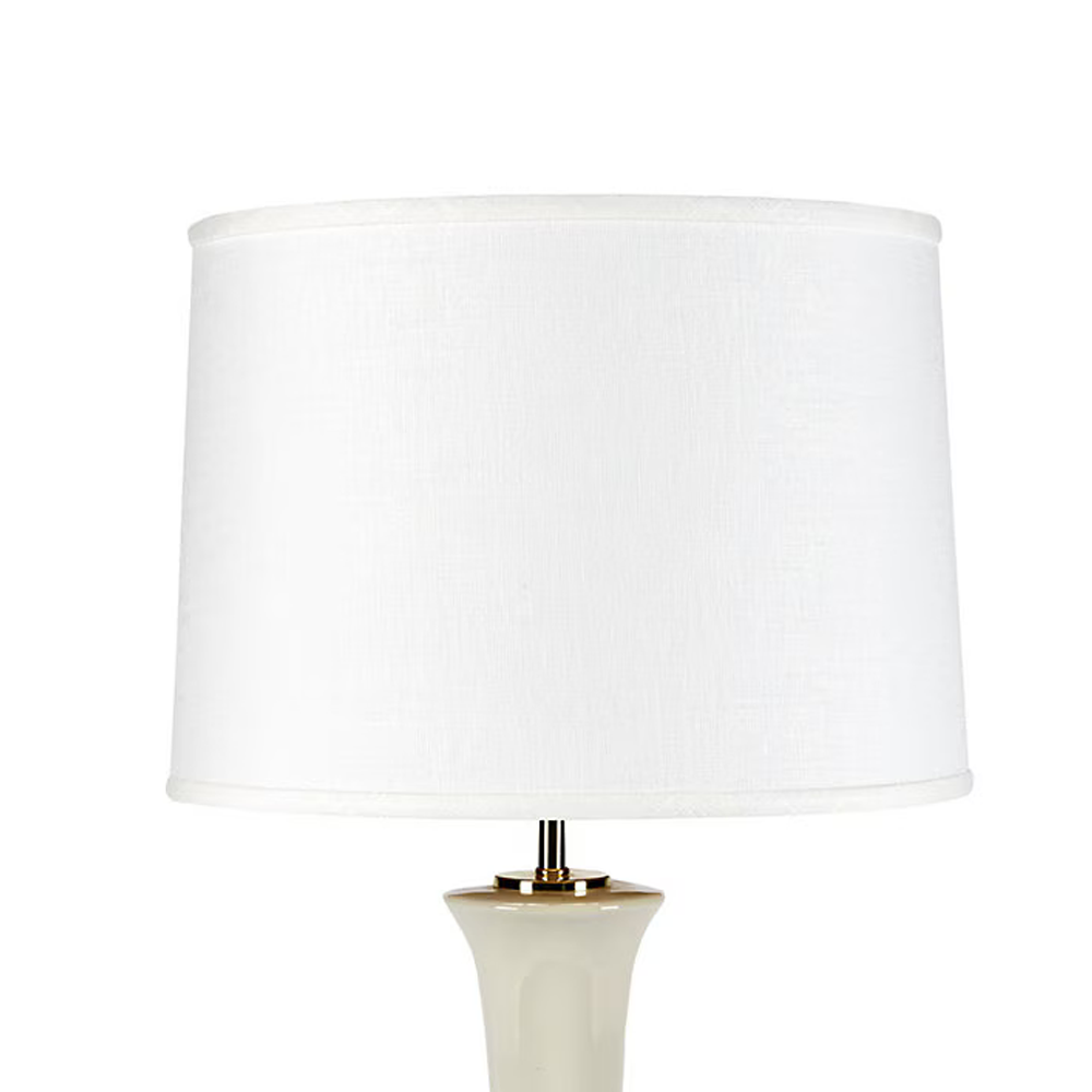 Linen Tapered Drum Lamp Shade