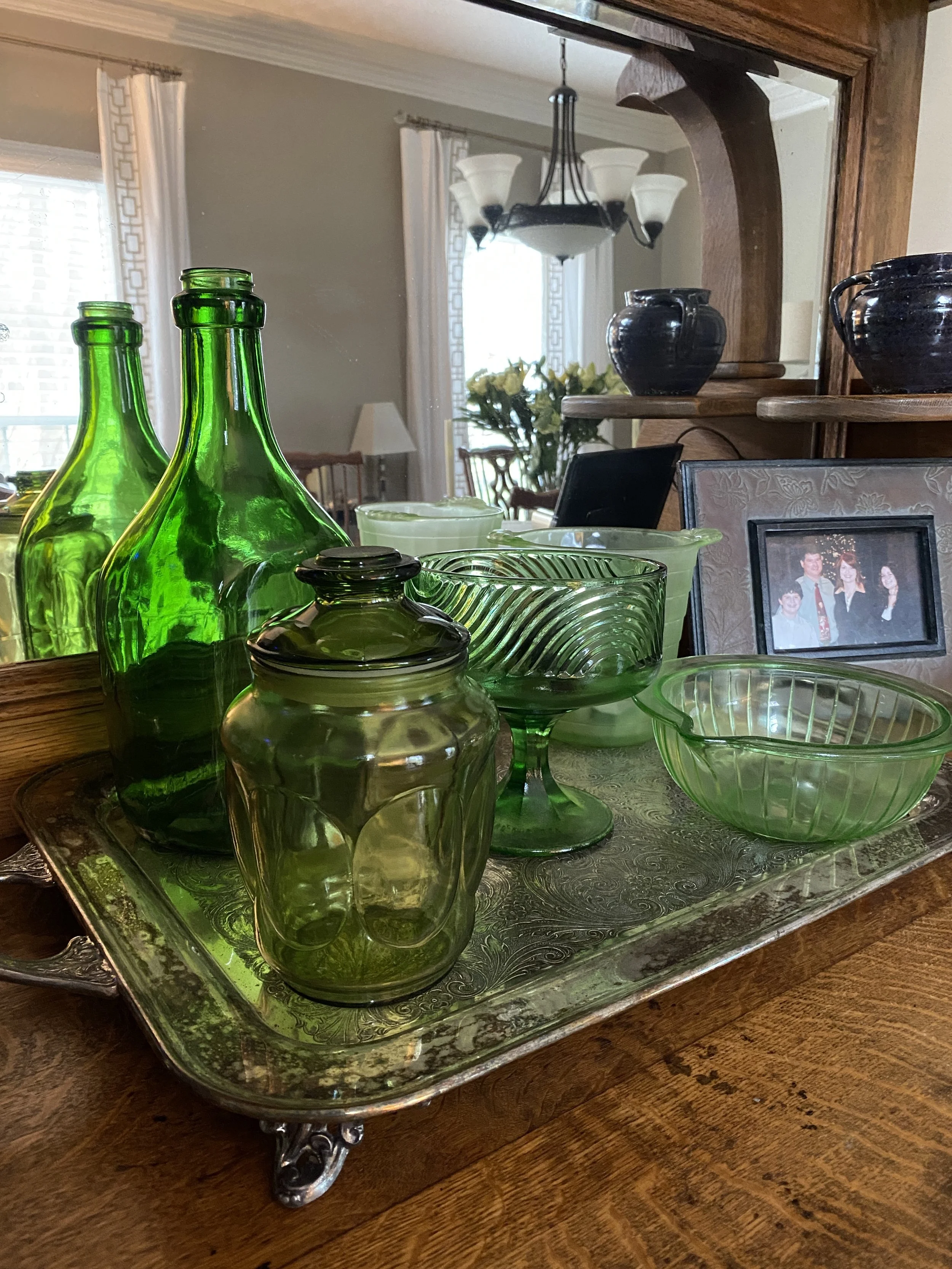 An Underrated Thrift-Store Gem: Vintage Green Glass