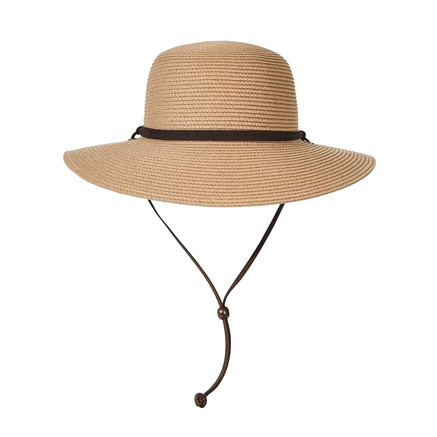 Wide Brim Sun Hat with Wind Lanyard