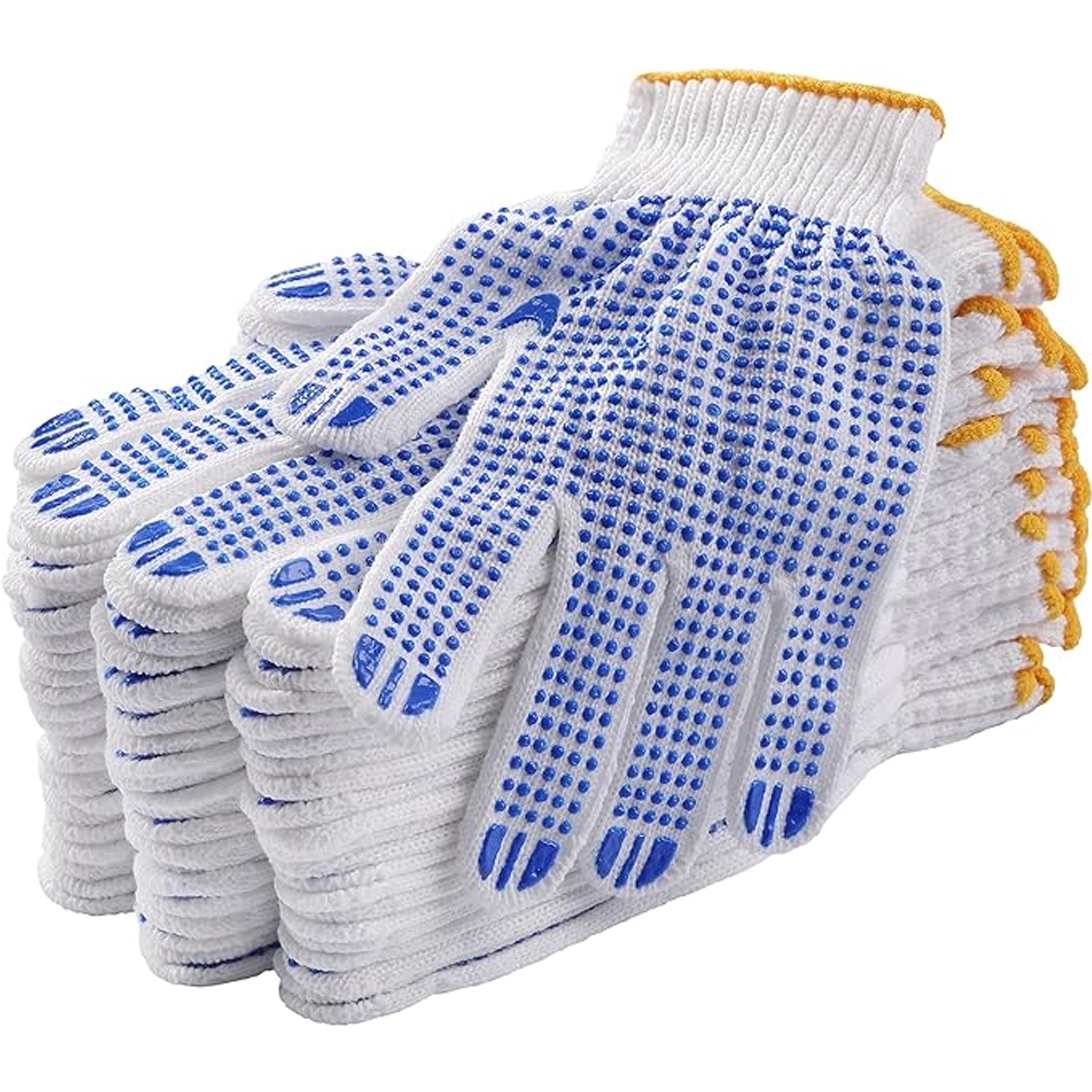 12 Pairs Grip Work Gloves