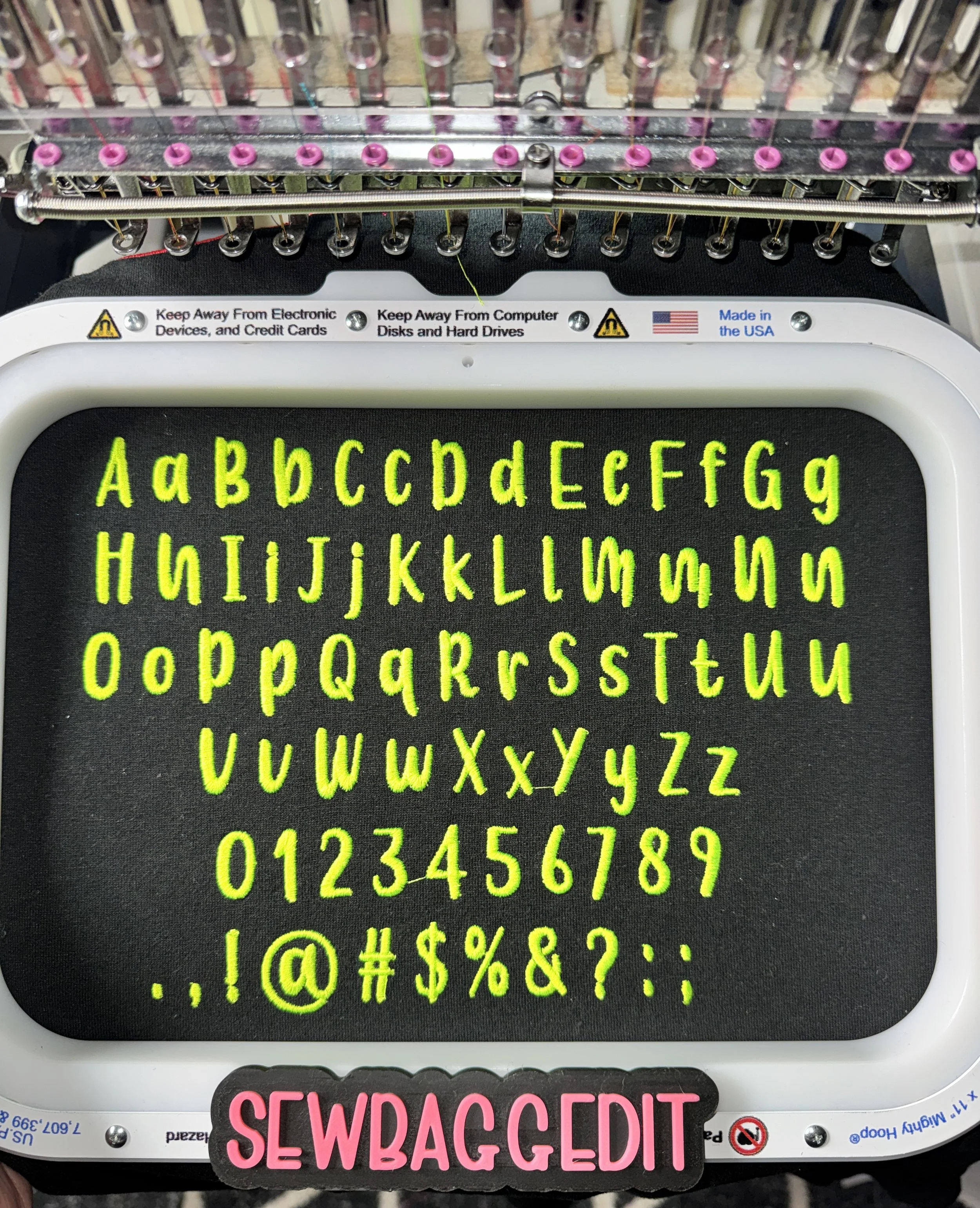 Caramel Summer .bx Embroidery Font