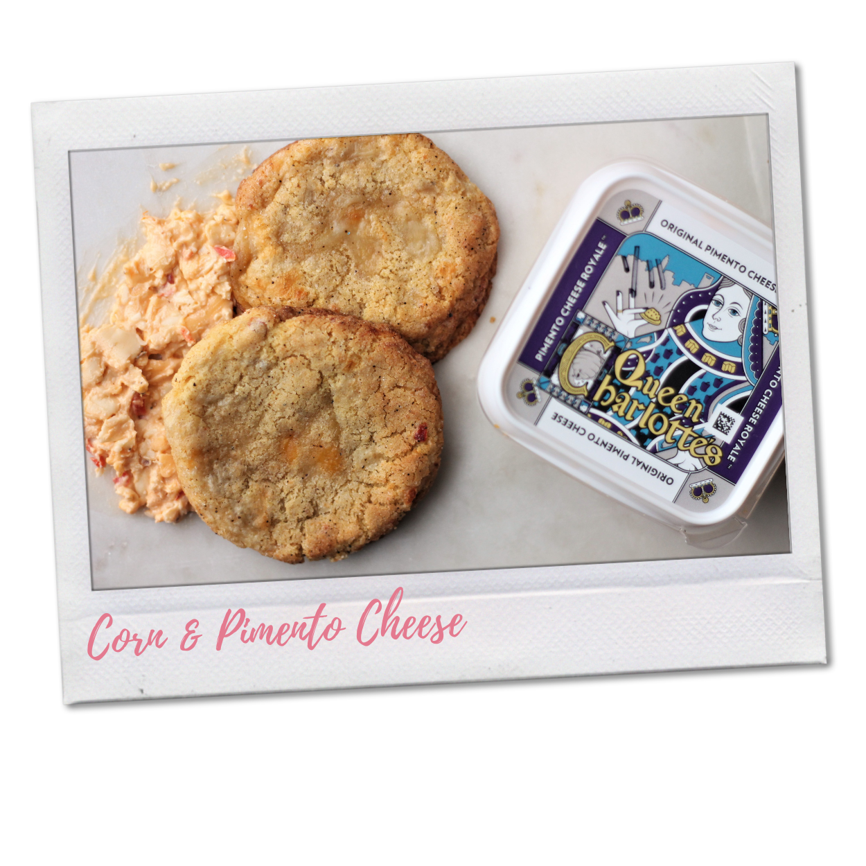 Corn &amp; Pimento Cheese Cookies - Past Custom Flavors - Cookie Box - Custom Cookies in Charlotte, NC