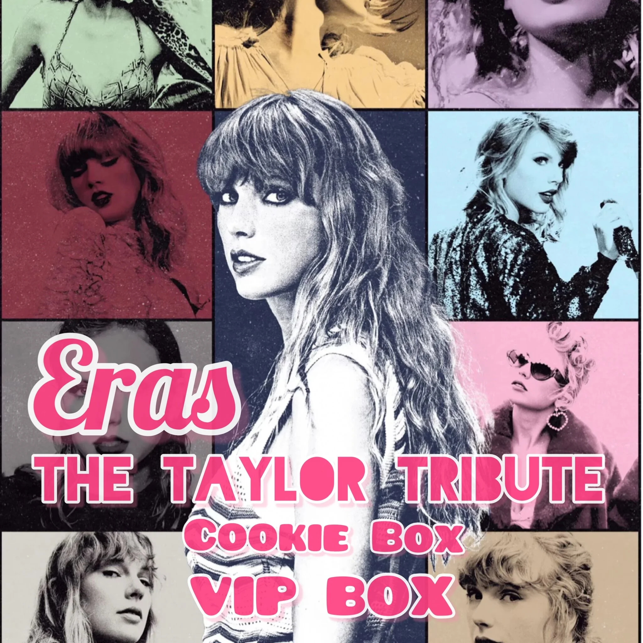 Eras, Taylor Tribute Cookie Box, VIP BOX (local pickup only)
