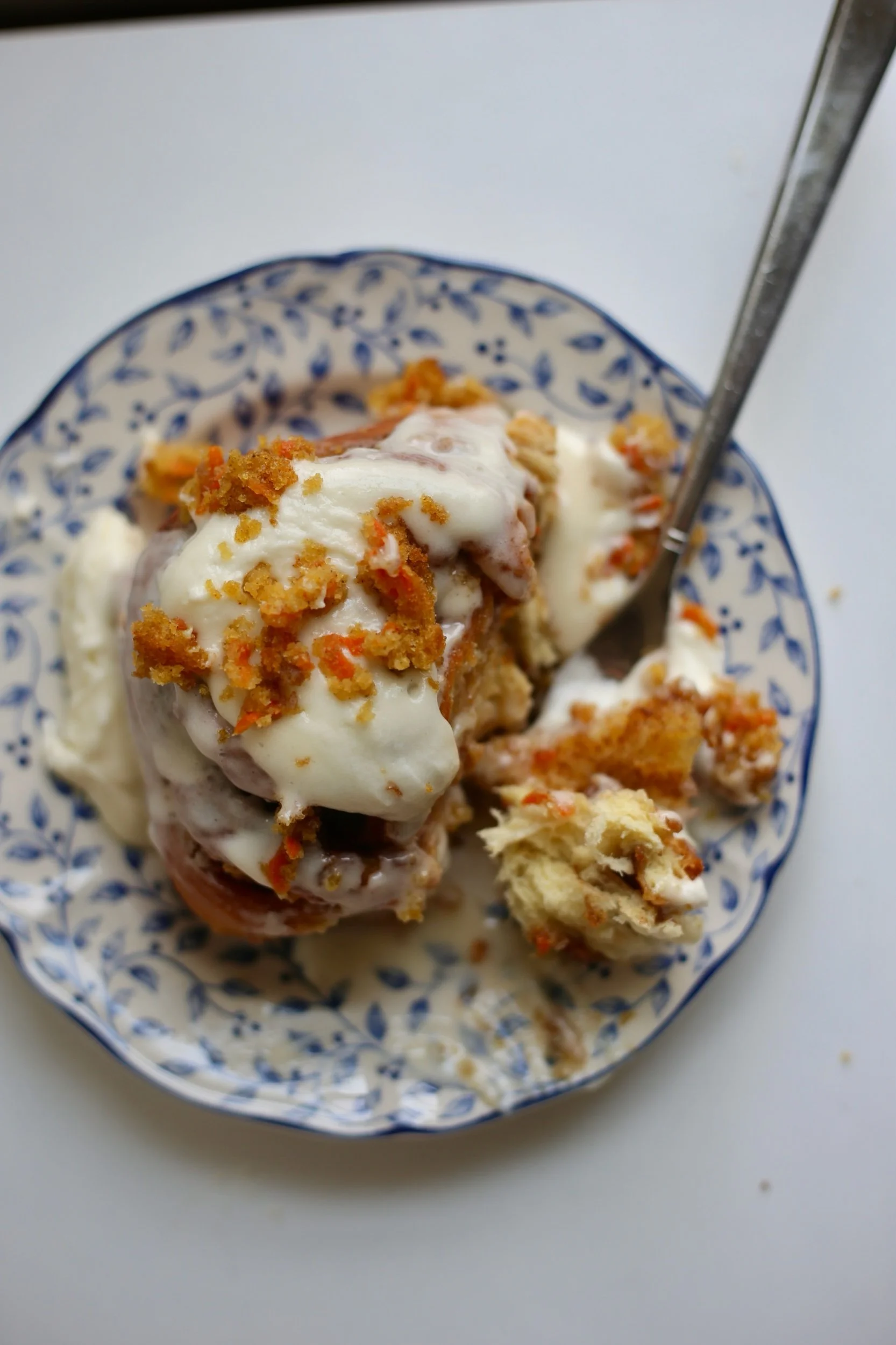 Carrot Cake Cinnamon Roll (local pickup only)