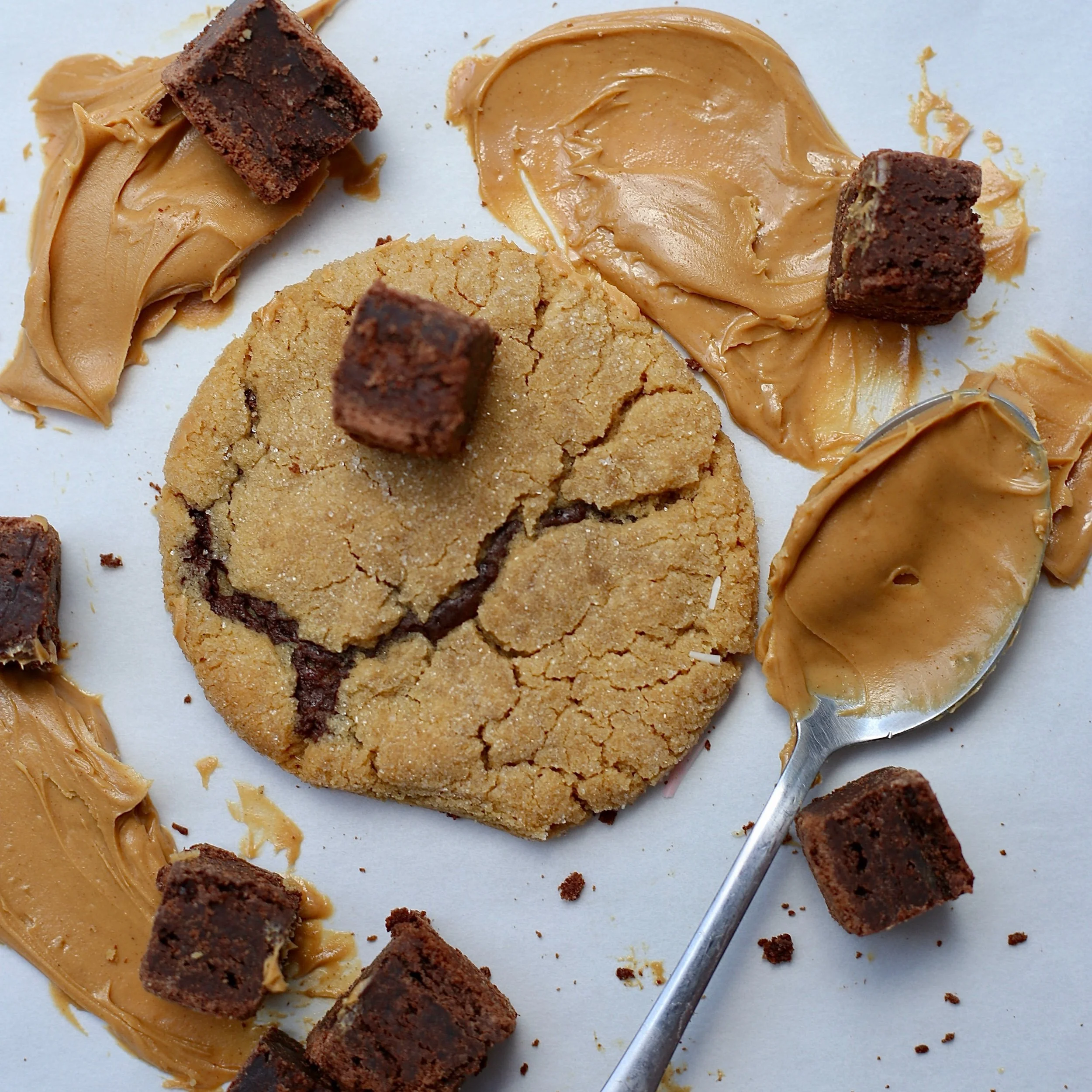 Peanut Butter Brownie Batter