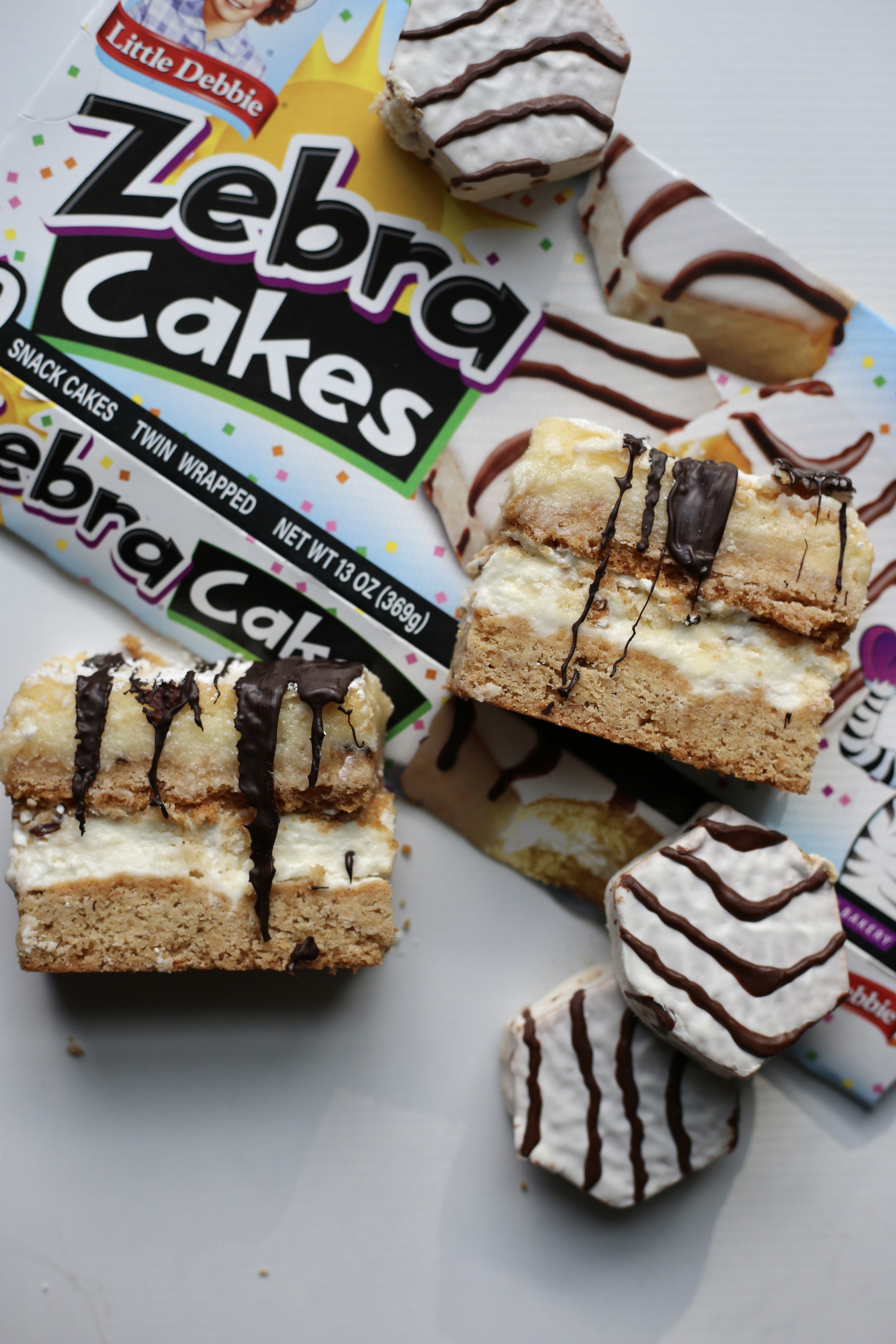 Zebra Cake Gooey Buttercake Blondie (local pickup only)