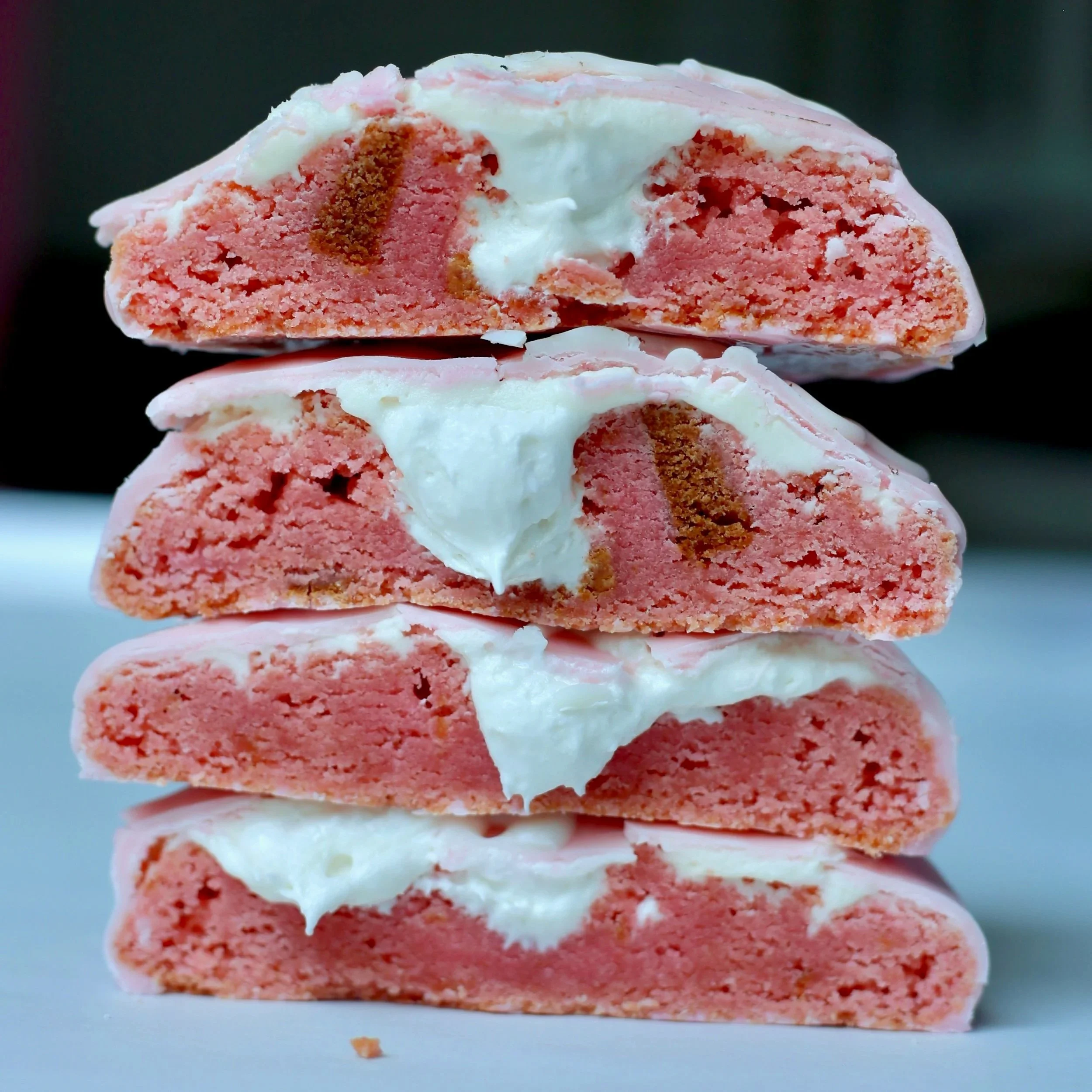 Strawberry Hostess Cupcake Cookie